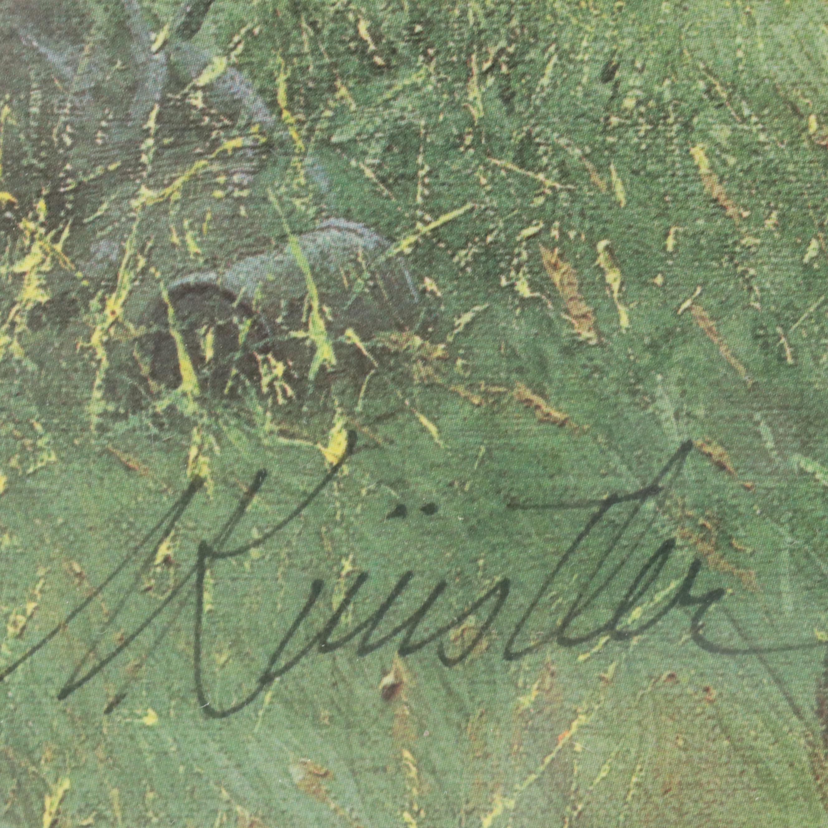 Mort Künstler Offset Lithograph "The Charge at Trevilion Station," 1996