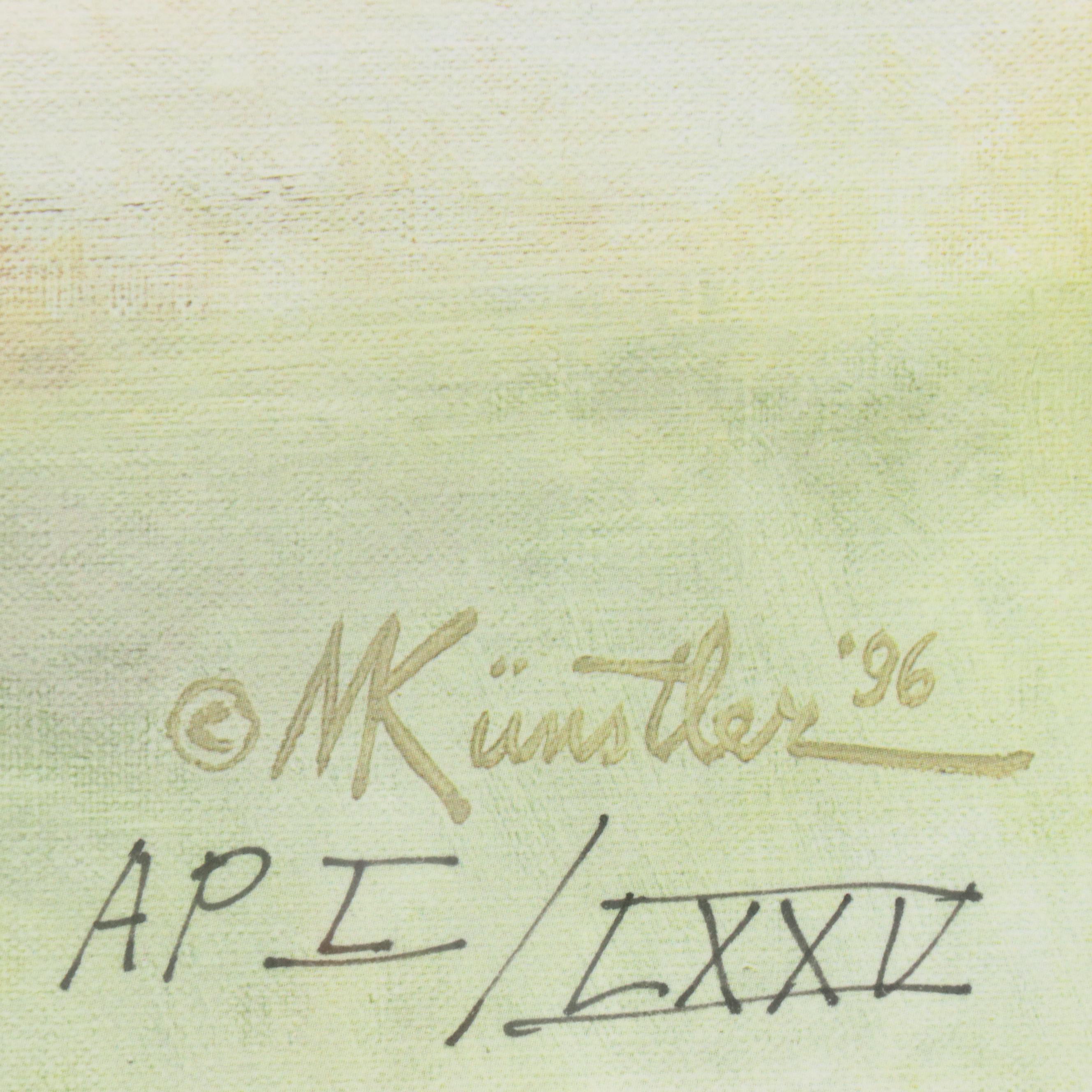 Mort Künstler Offset Lithograph "The Charge at Trevilion Station," 1996