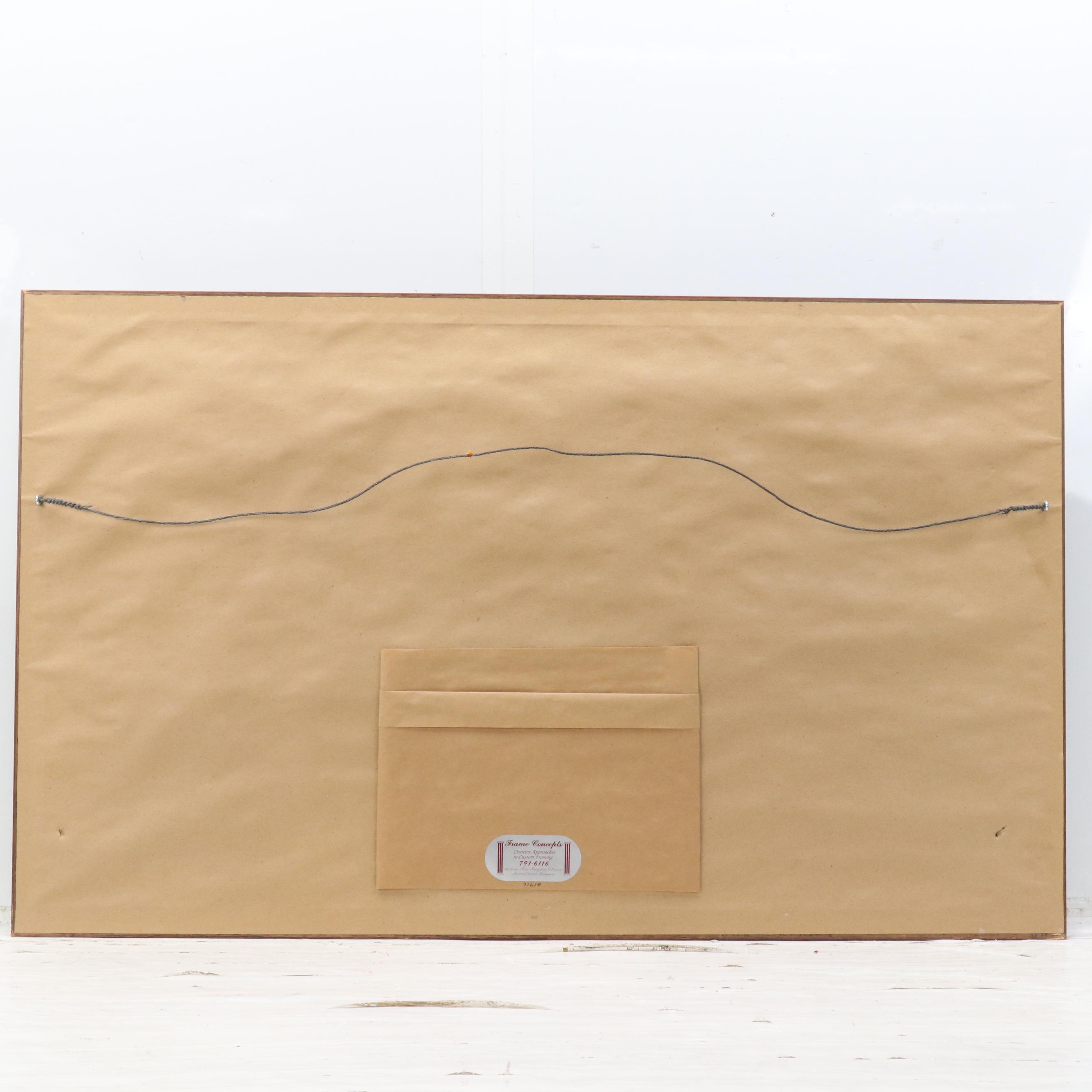 Mort Künstler Offset Lithograph "The Charge at Trevilion Station," 1996