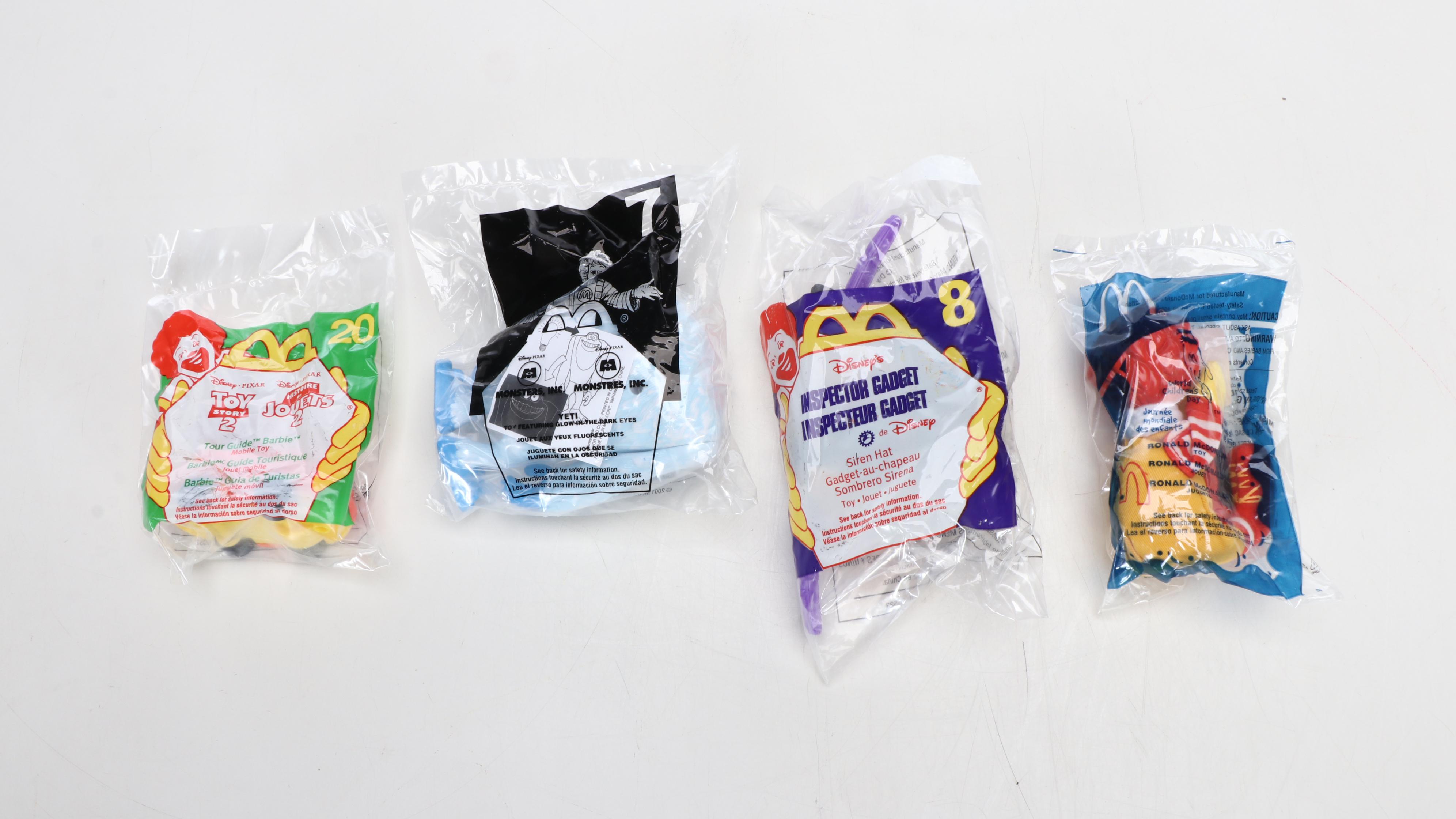 McDonald's Toys Featuring Bear and Dog Beanie Babies