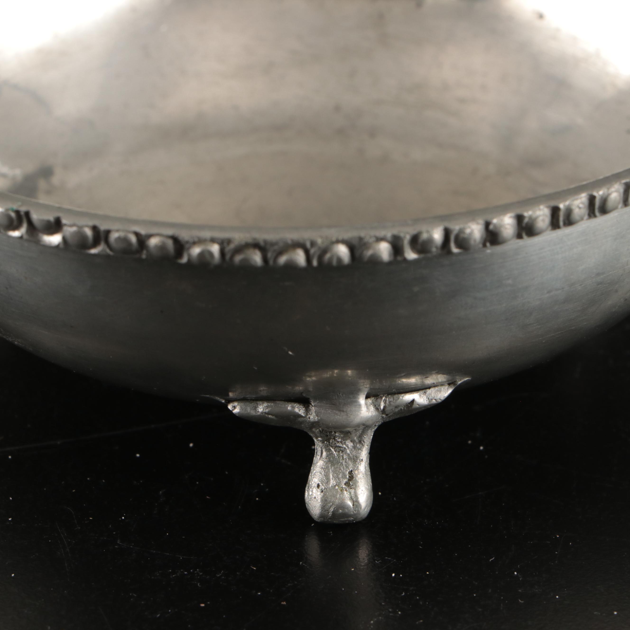 Santiago Estanho Pewter Footed Bowls