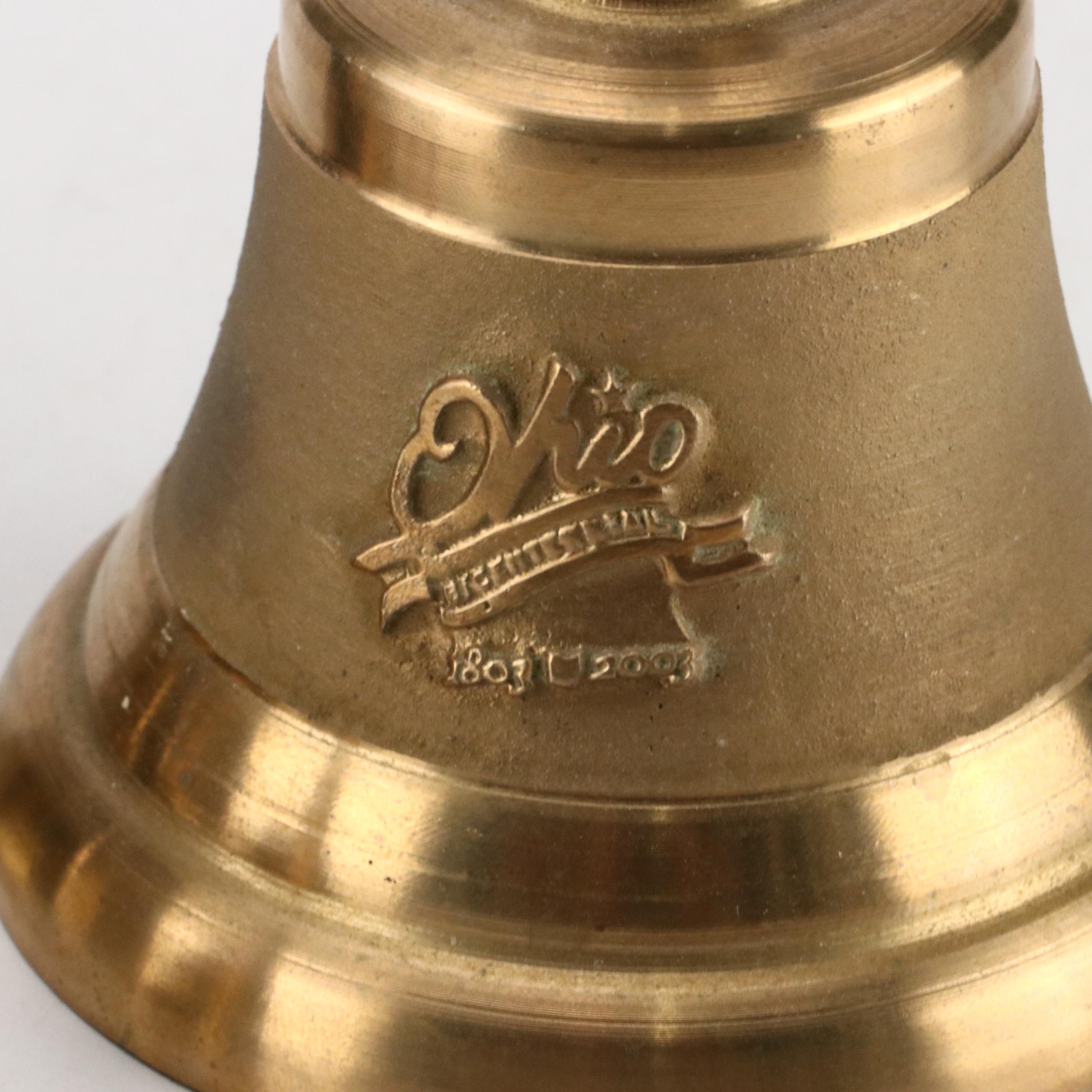 Ohio Bicentennial Brass Bell with Cincinnati Verdin Co. Bells and Others
