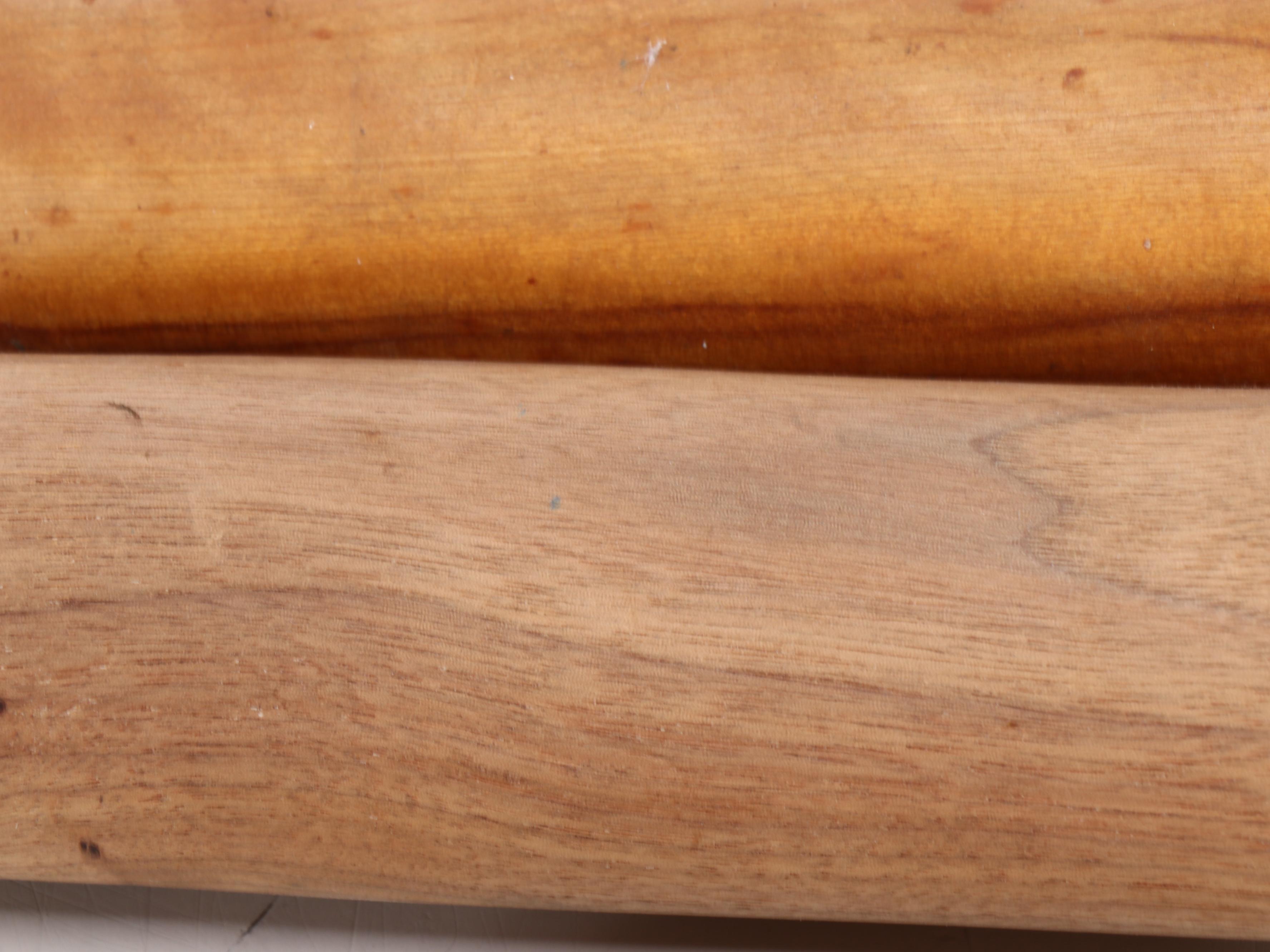 Vintage Wooden Rolling Pins with Other Kitchen Utensils