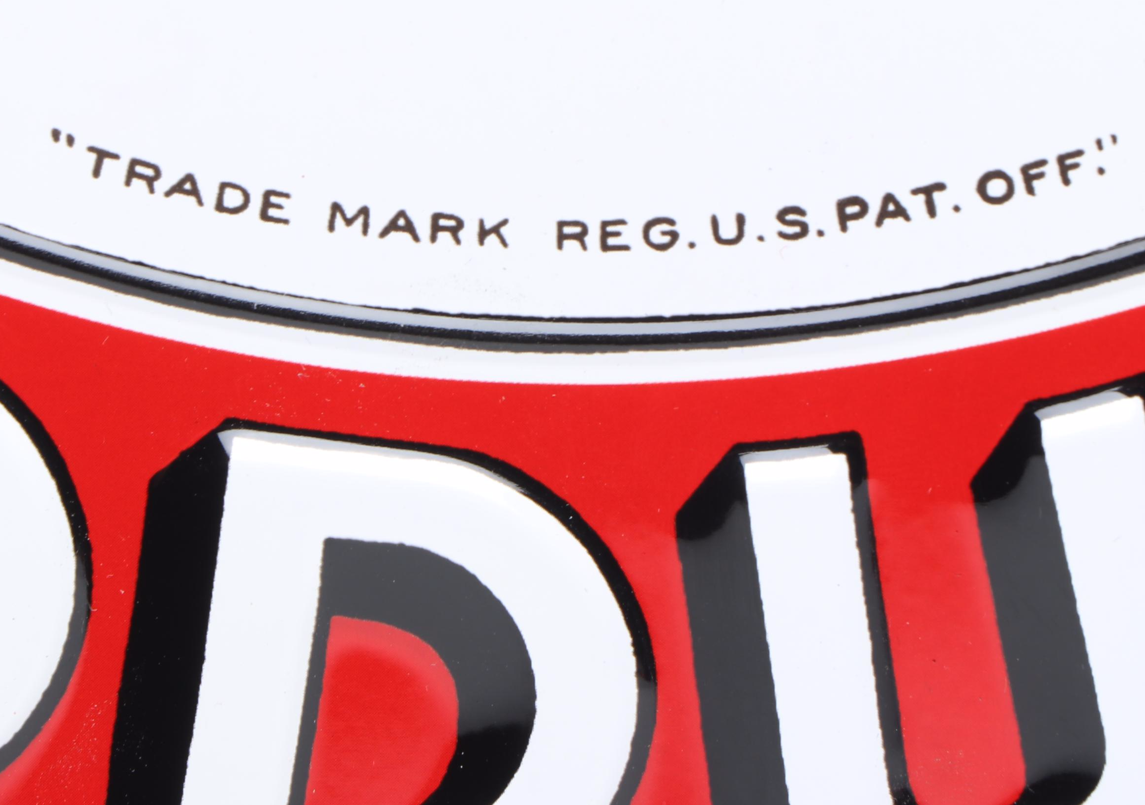 Heinz Food Products Enamel Metal Sign, 2010