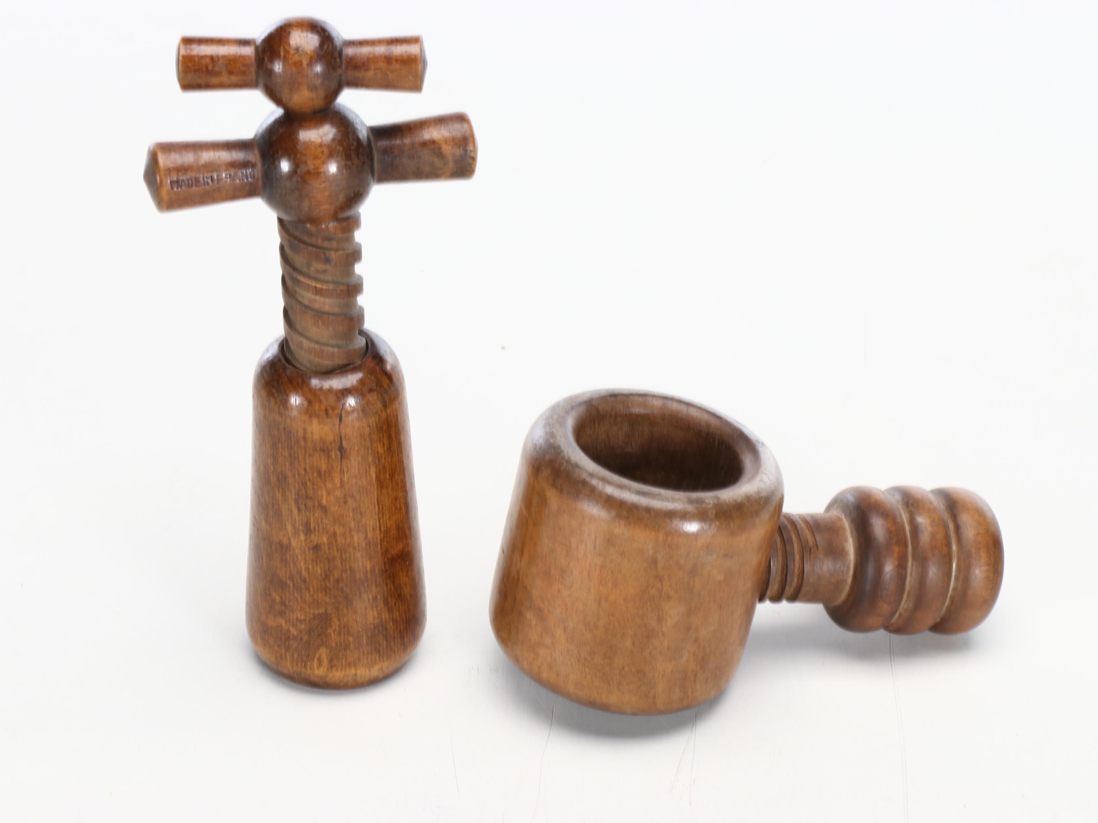 German Hand Crank Coffee Grinder with Other Kitchen Utensils