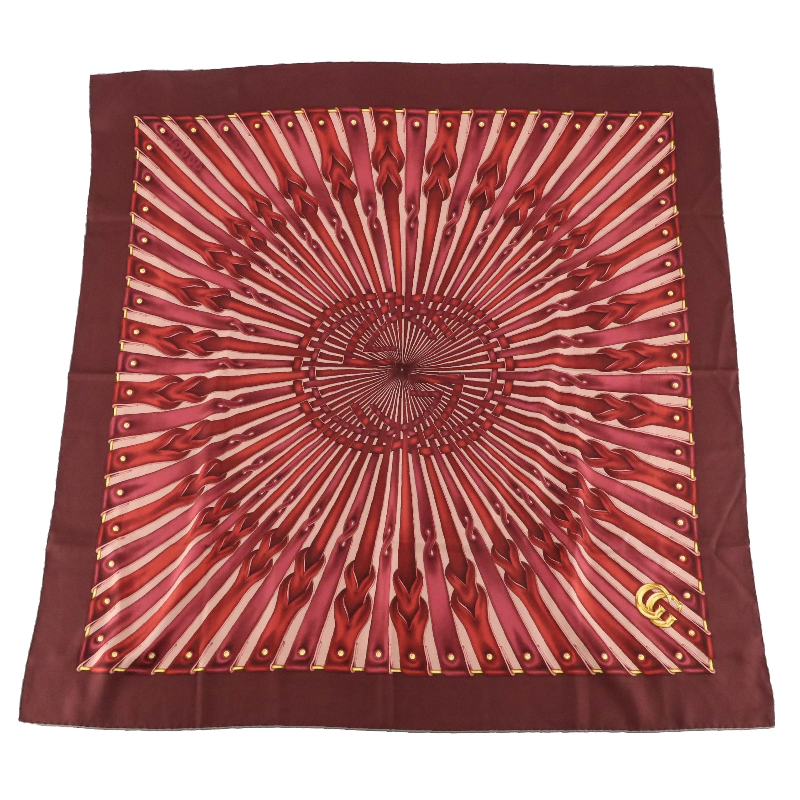 Gucci Silk Twill Scarf