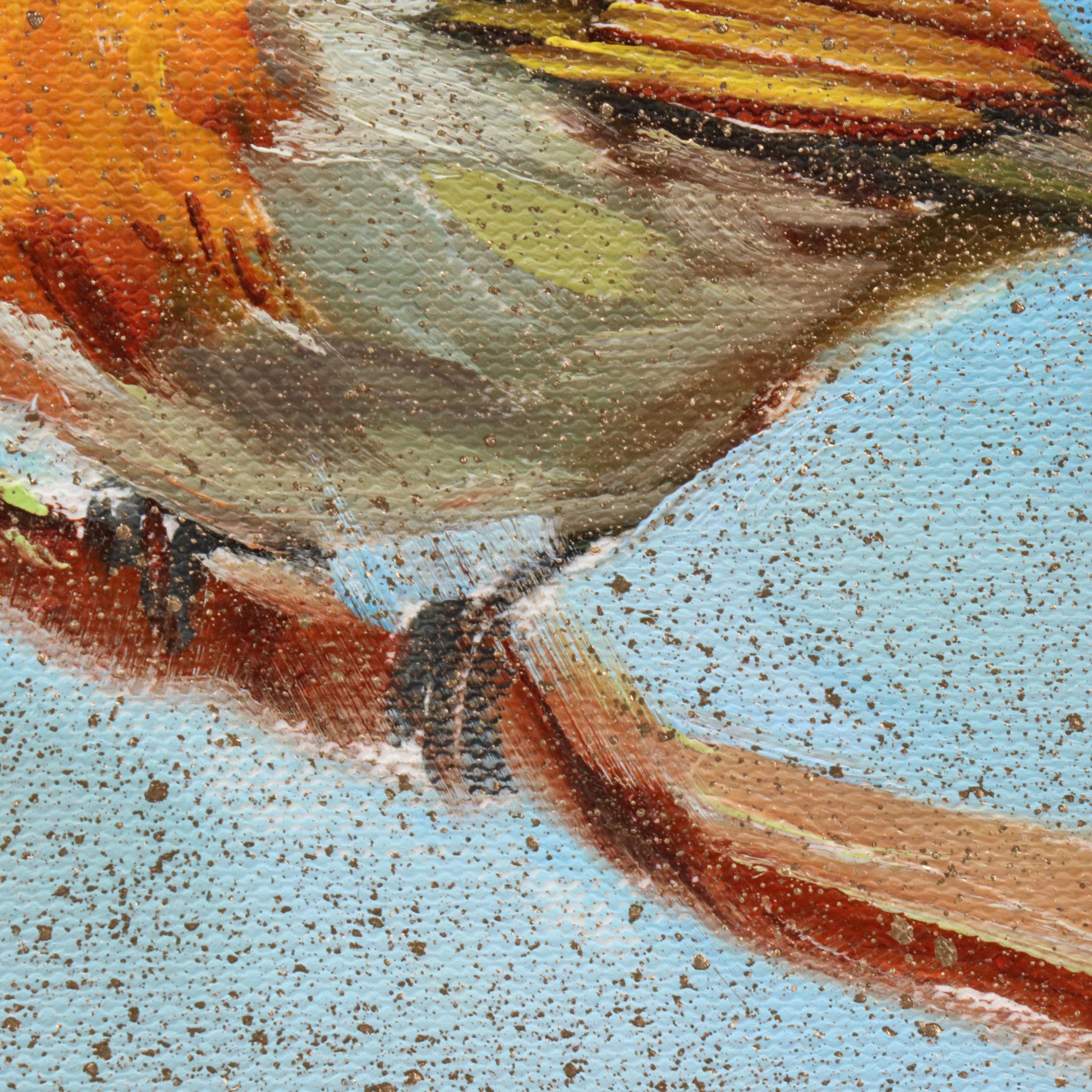 Inga Kovalenko Oil Painting of Bird, 2025