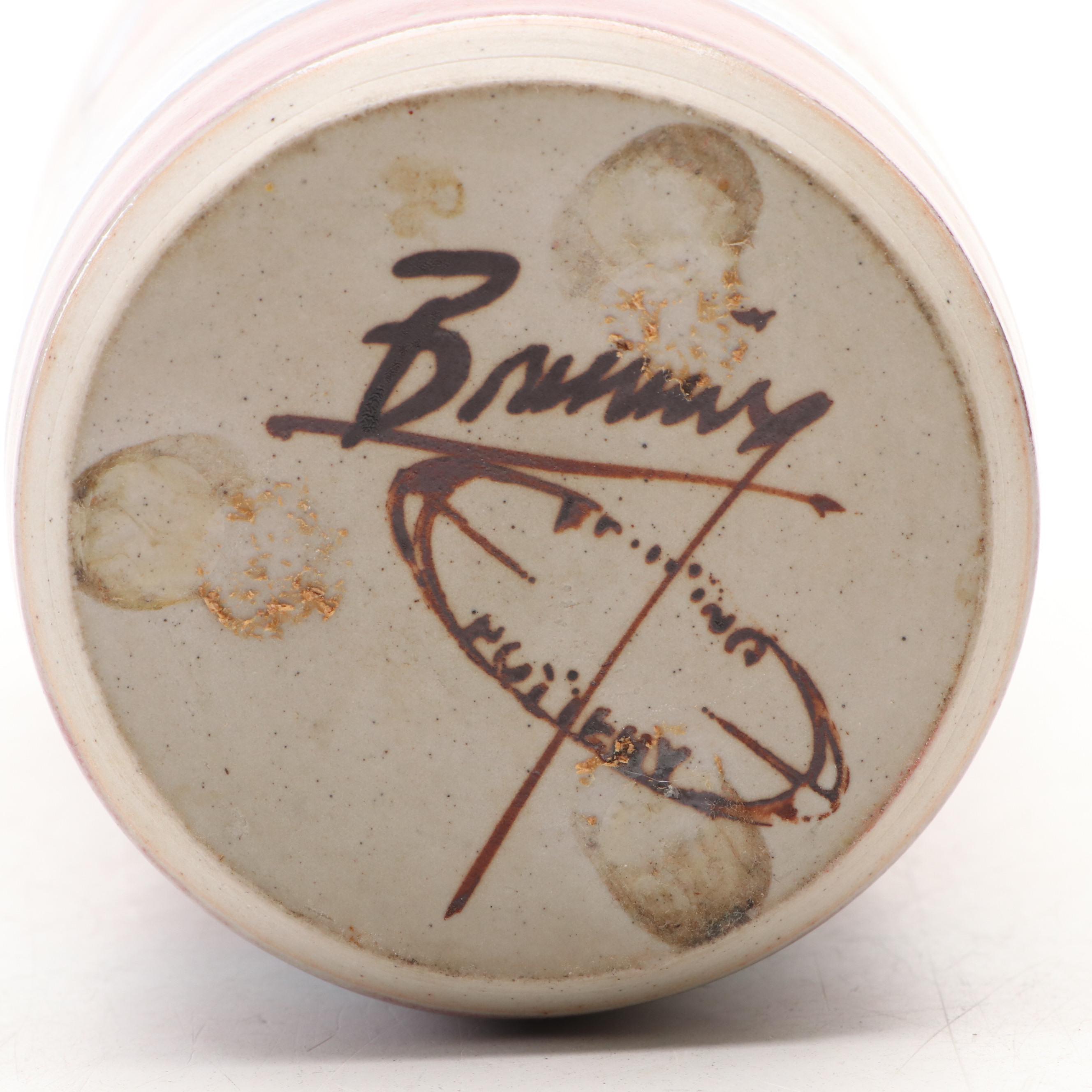 Bruning Pottery Vase