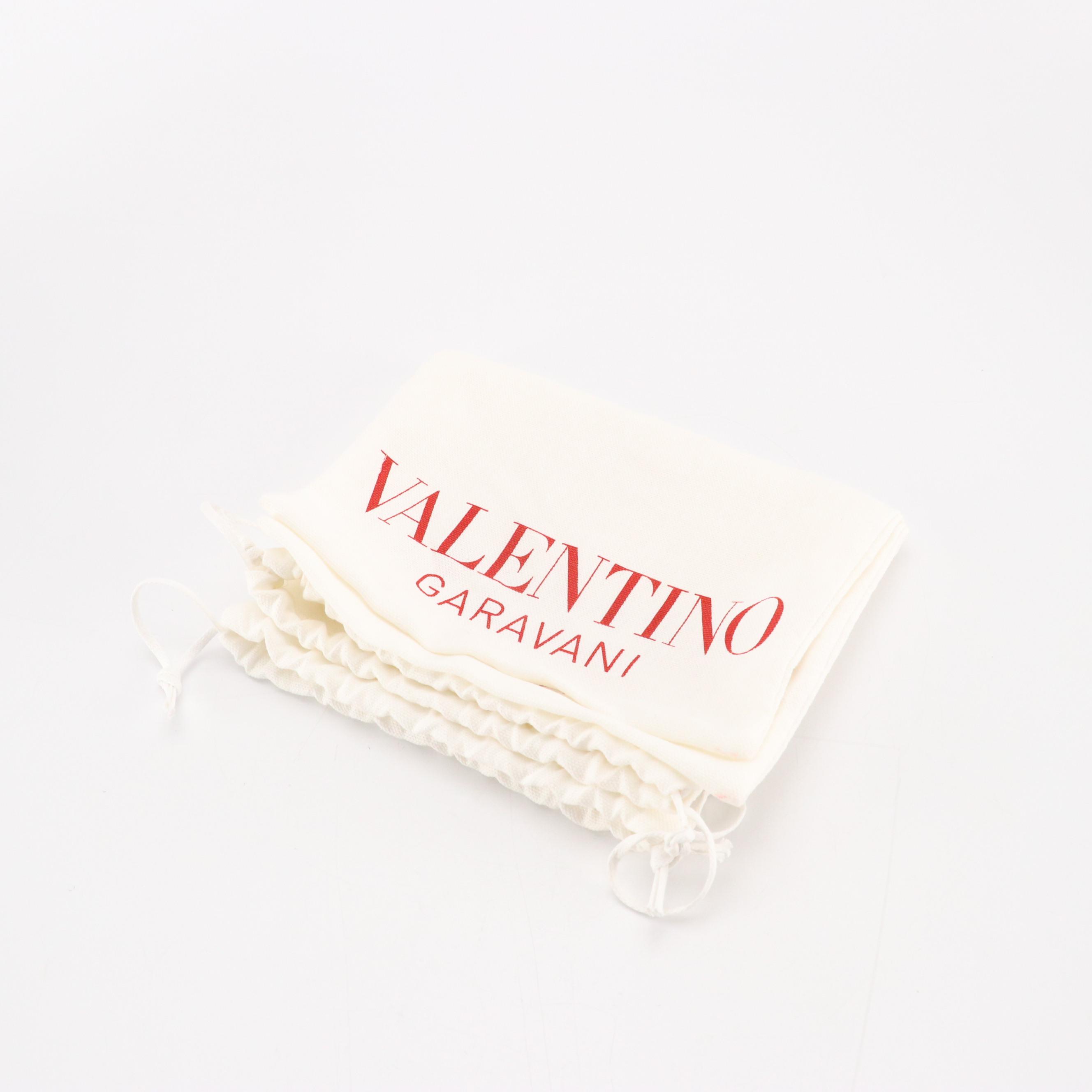 Valentino Garavani Pointed-Toe Pumps in Sand Patent Leather and Rockstud Accents