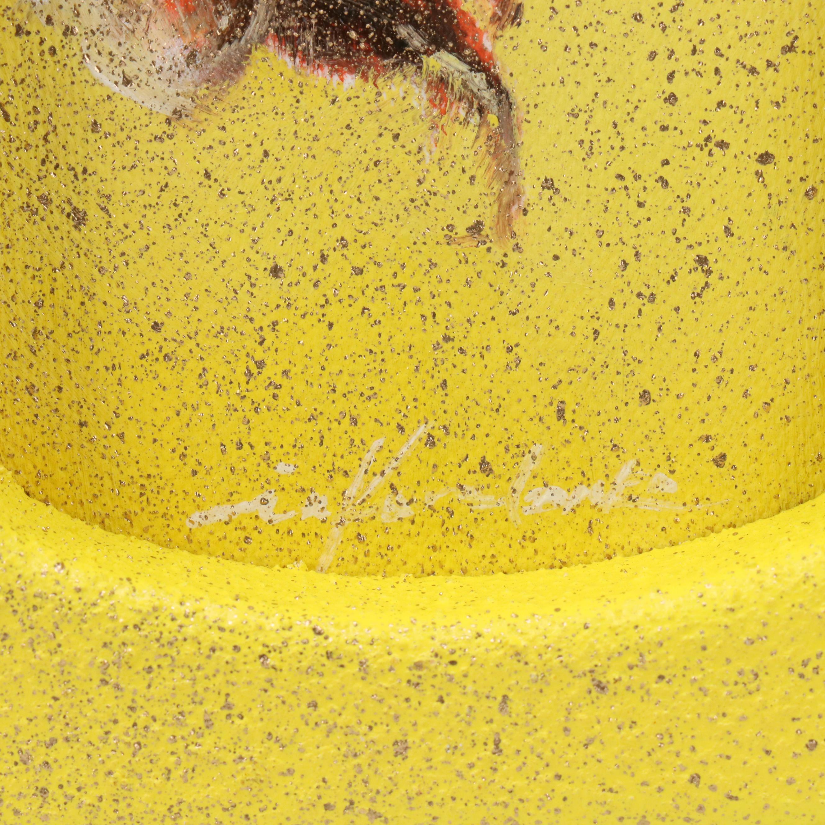 Inga Kovalenko Oil Painting of Bumblebee, 2025