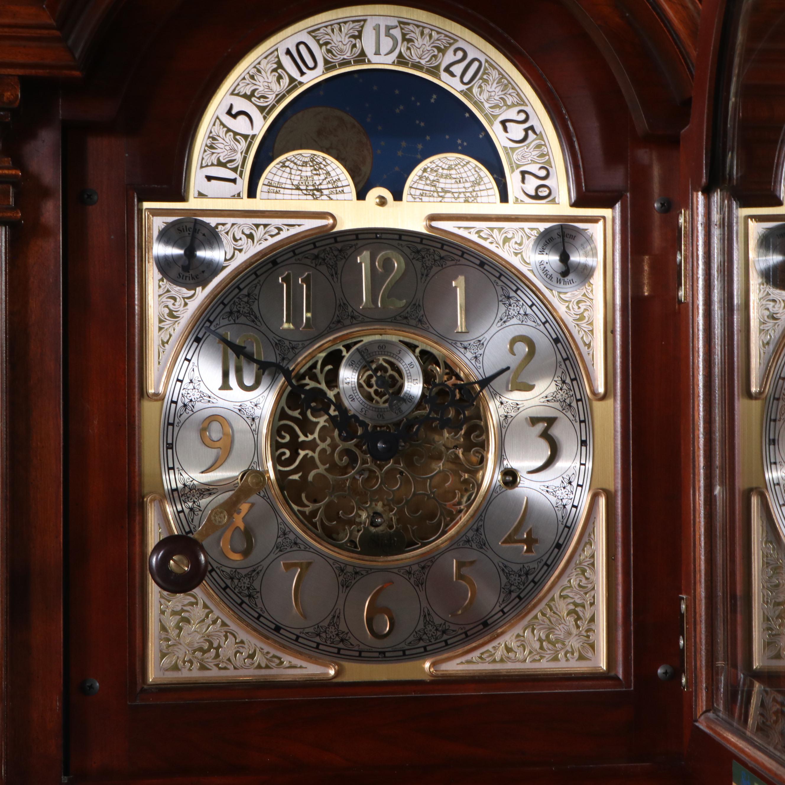 Sligh Cherry Grandfather Clock