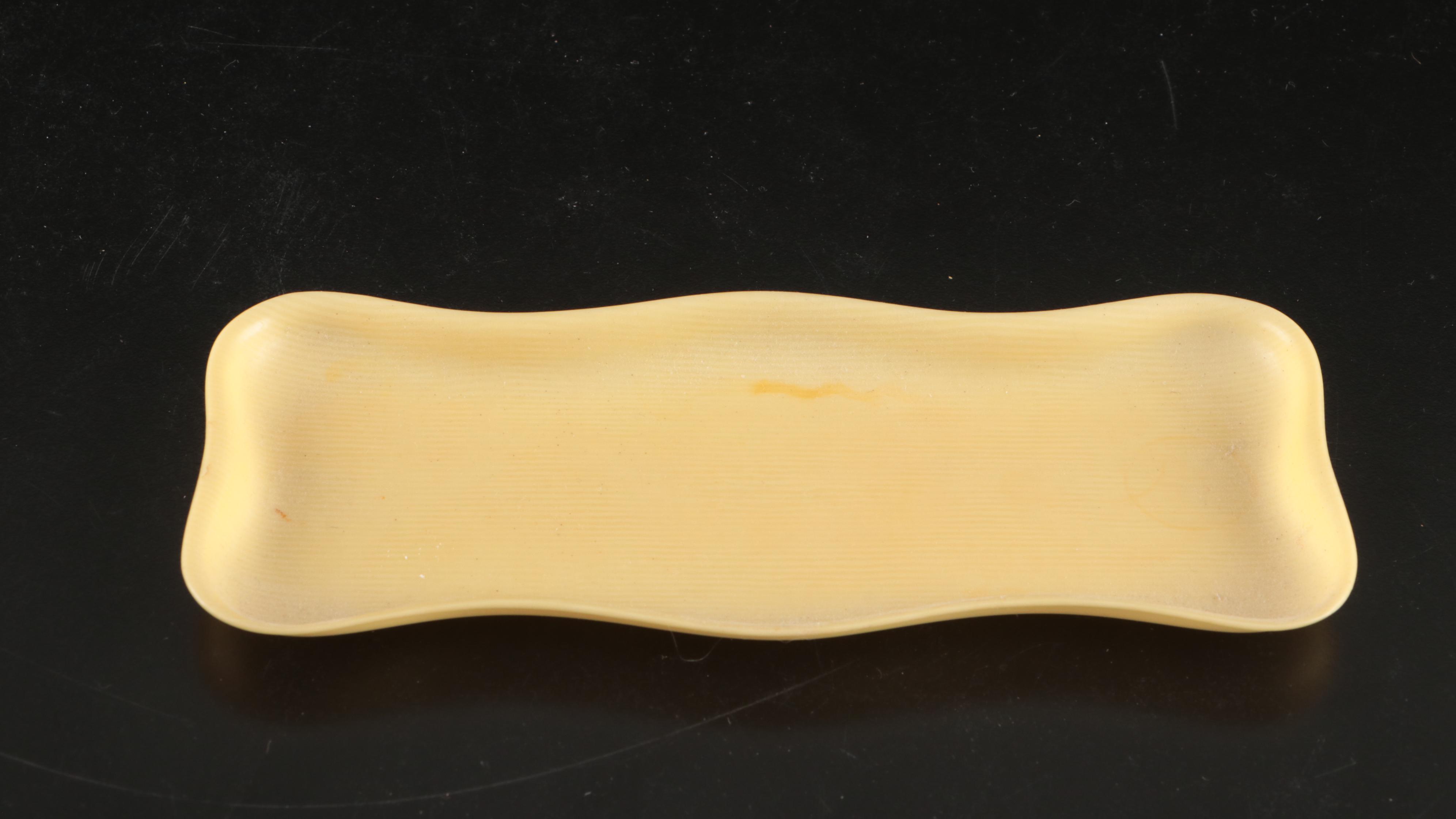 French Ivory Celluloid Ladies Vanity Tray, with Perfume Bottles and More