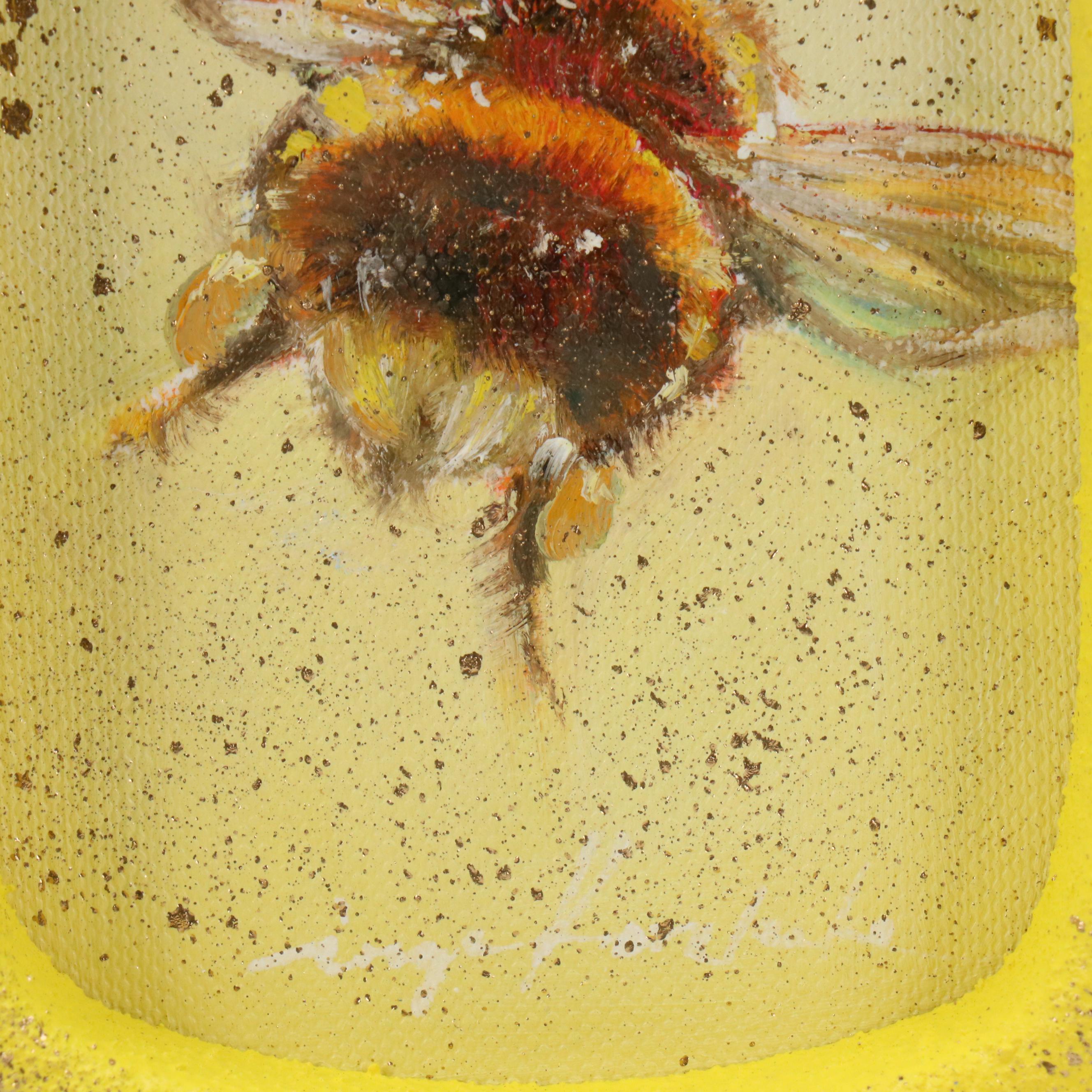 Inga Kovalenko Oil Painting of Bumblebee, 2025