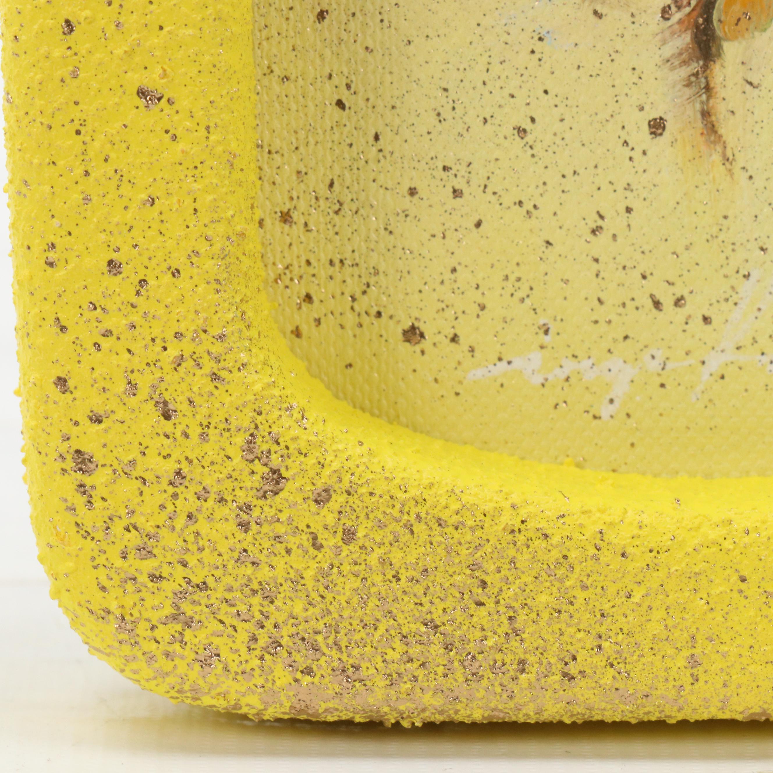 Inga Kovalenko Oil Painting of Bumblebee, 2025