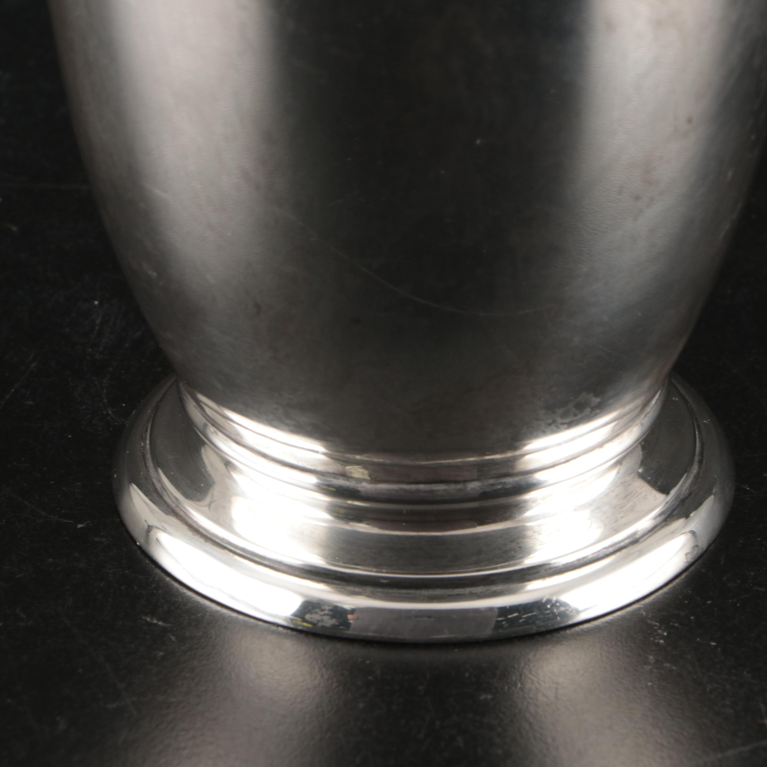 Art Deco Sterling Silver Cocktail Shaker, 20th Century