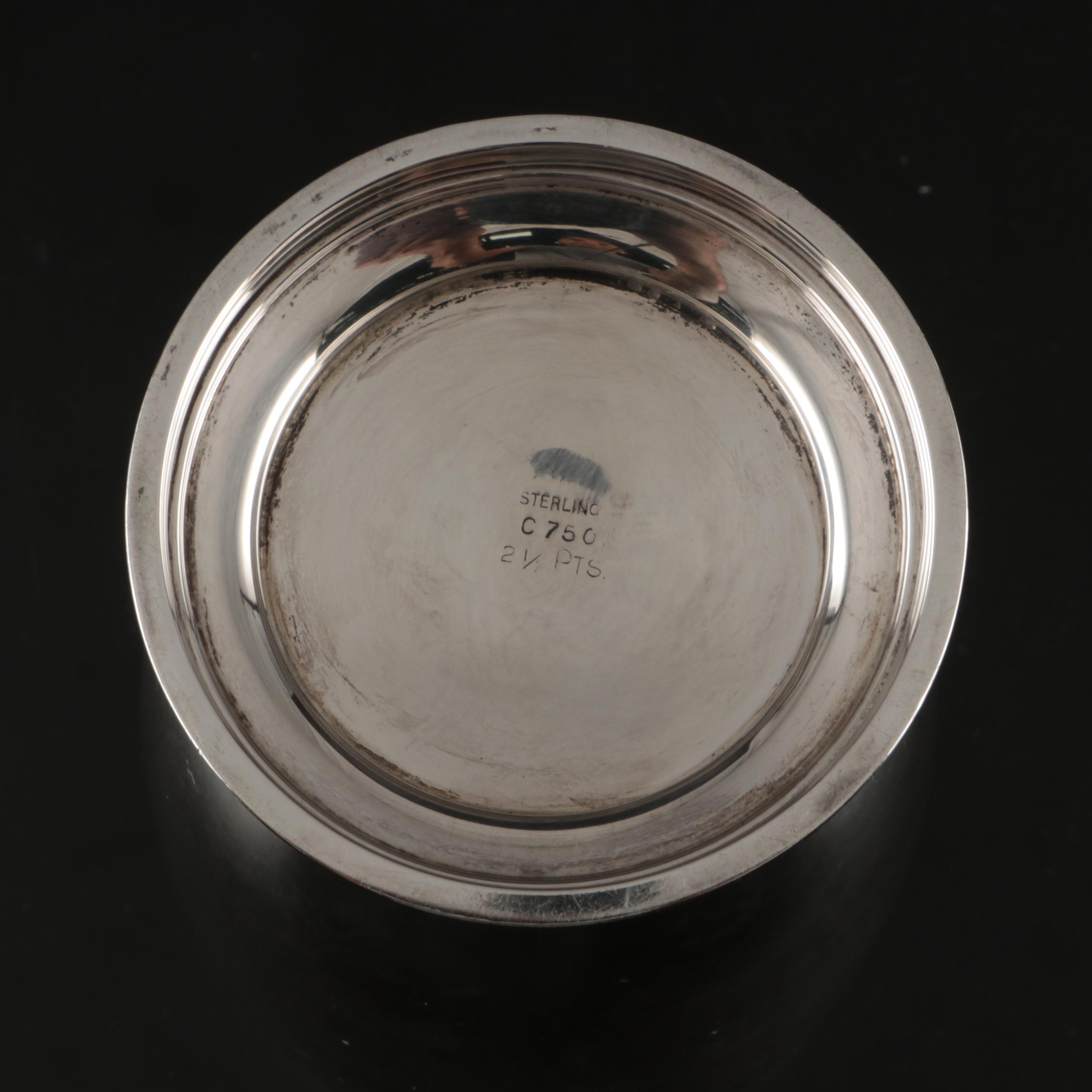 Art Deco Sterling Silver Cocktail Shaker, 20th Century