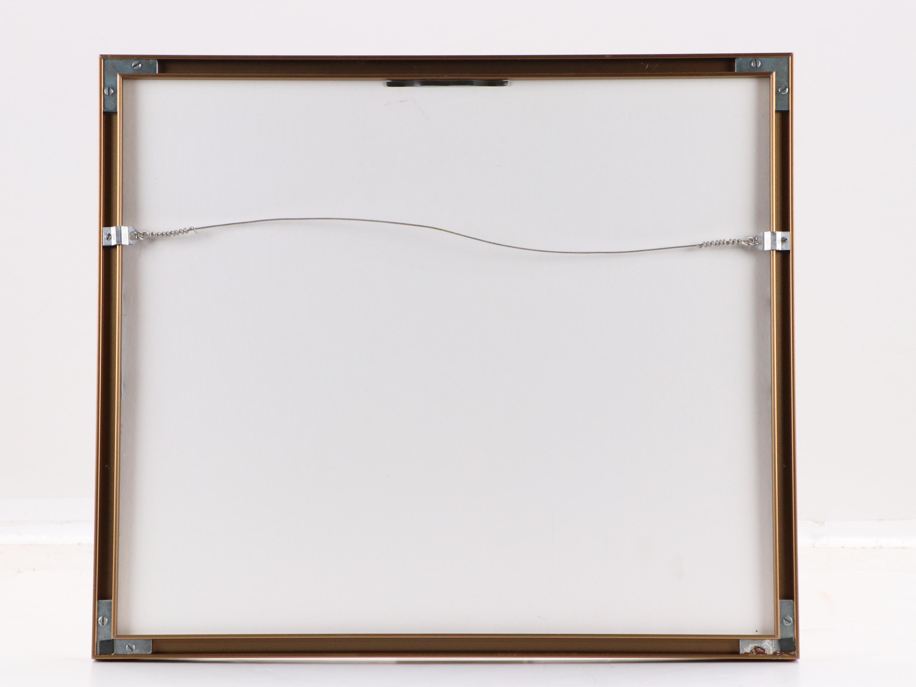 Betty Richards Woodcut "Strawberry Hill," Late 20th - 21st Century