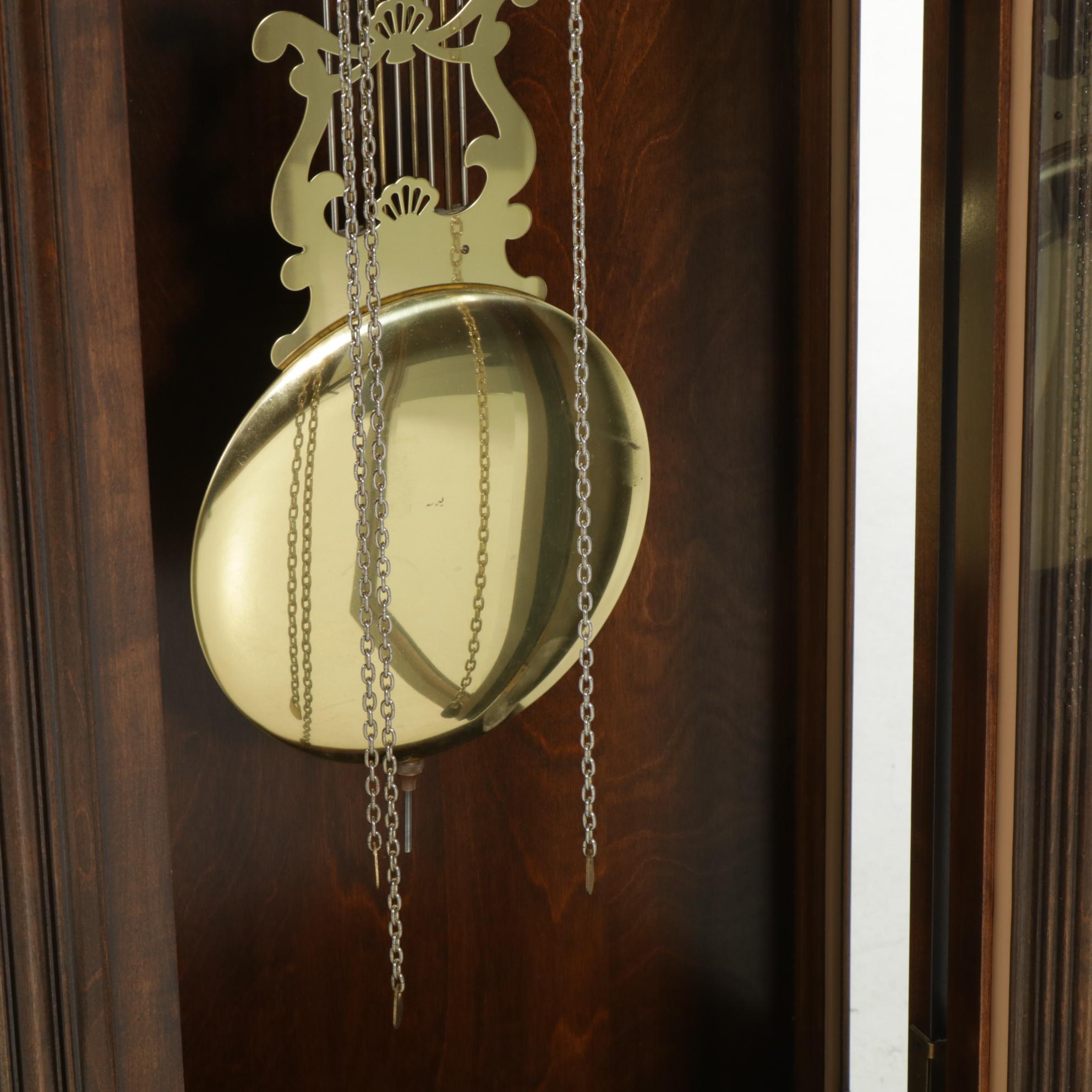 Seth Thomas Grandfather Clock in Walnut Case