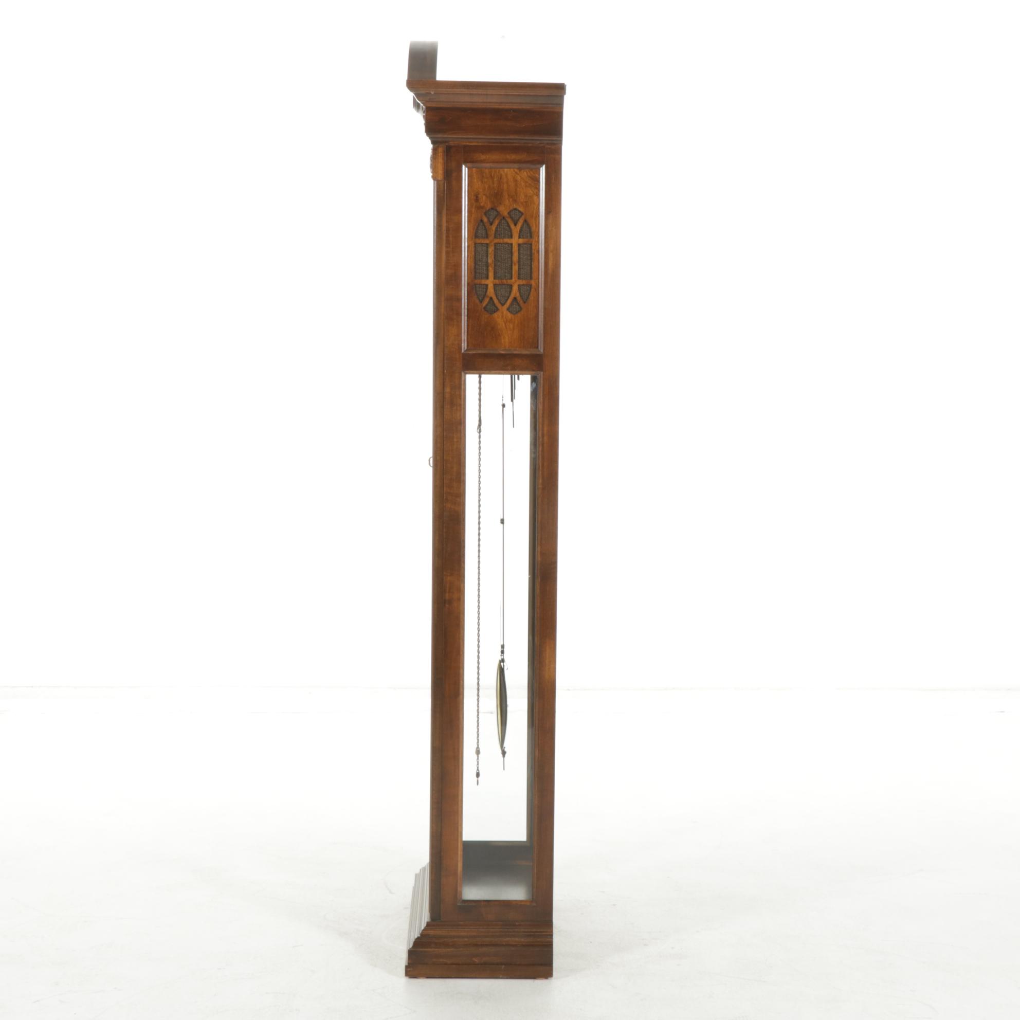 Seth Thomas Grandfather Clock in Walnut Case