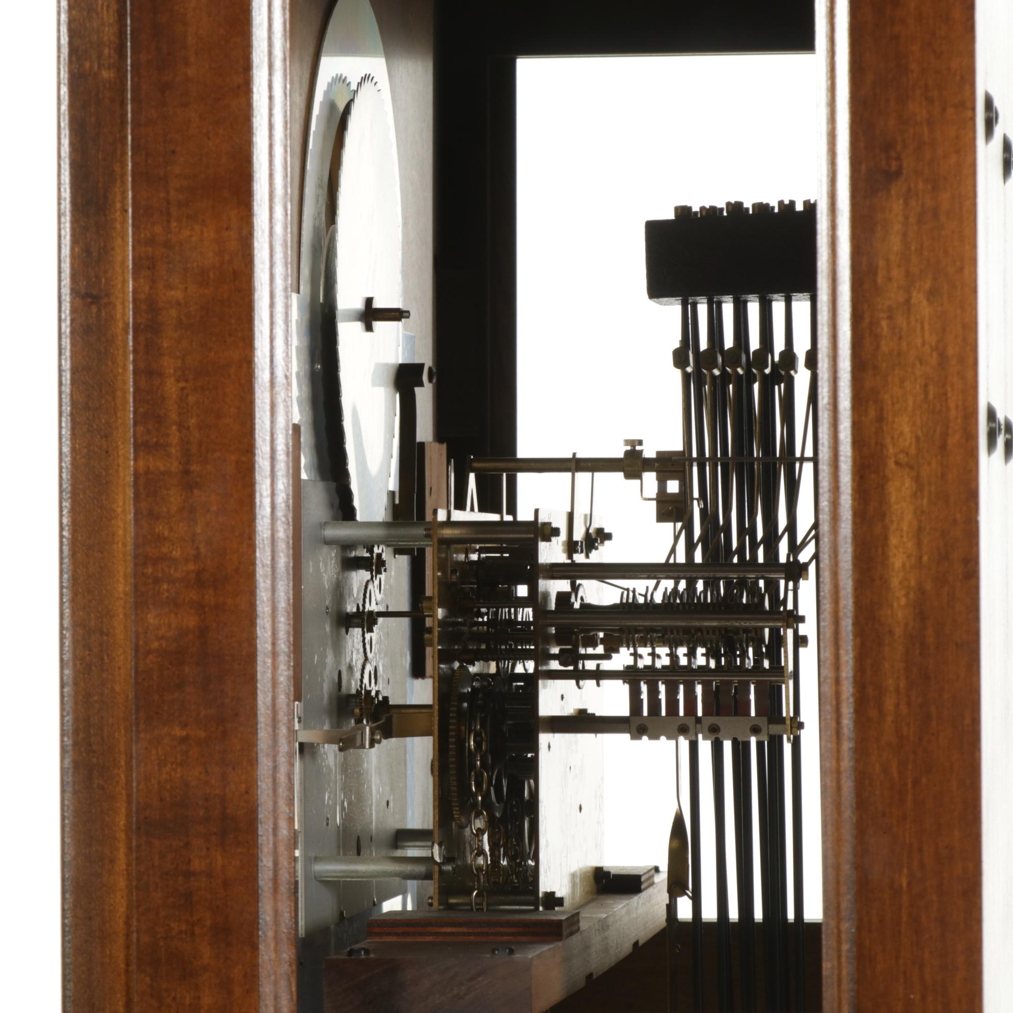 Seth Thomas Grandfather Clock in Walnut Case