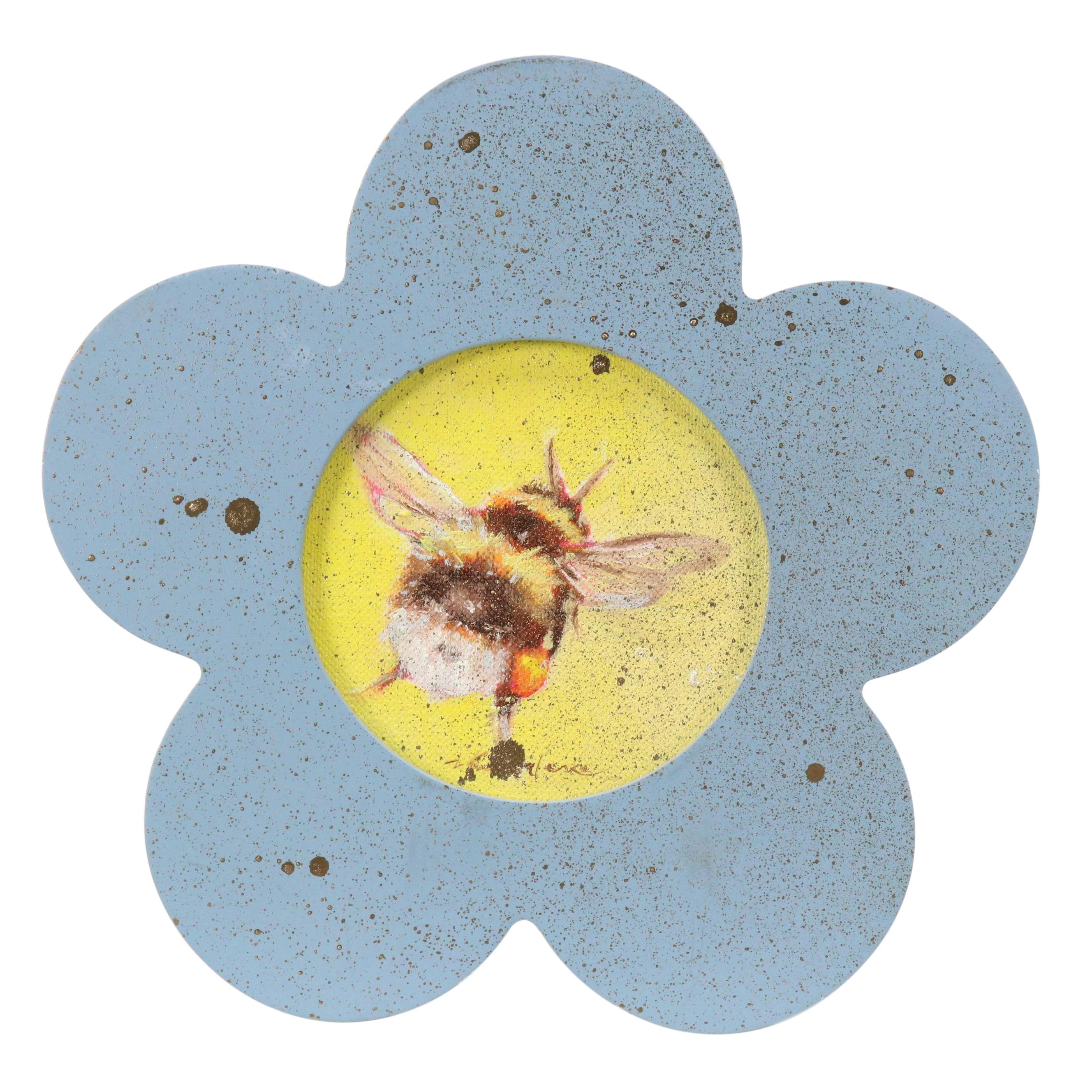 Inga Kovalenko Oil Painting of Bumblebee, 2025