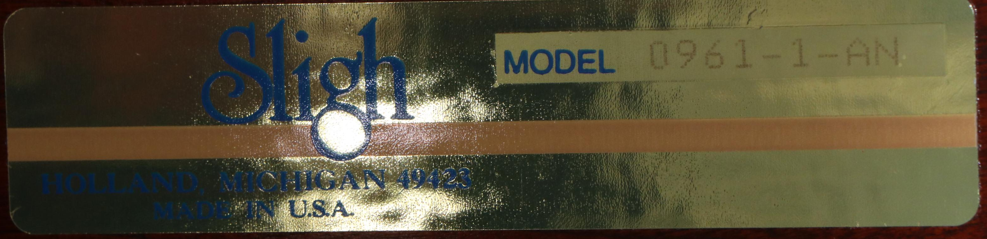 Sligh Cherry Grandfather Clock