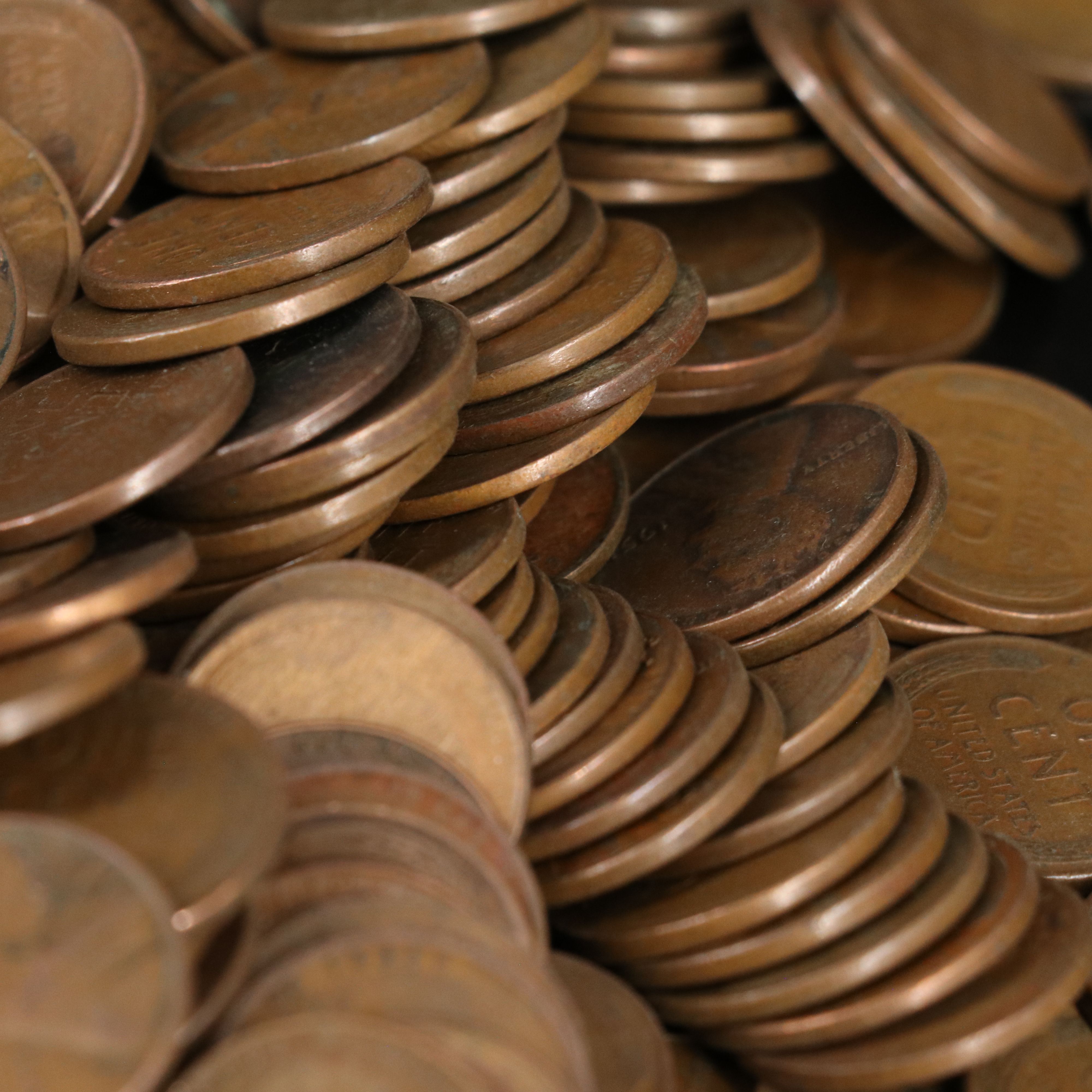 1,000 Lincoln Wheat Cents and 3-Coin WWII Steel Cent Set