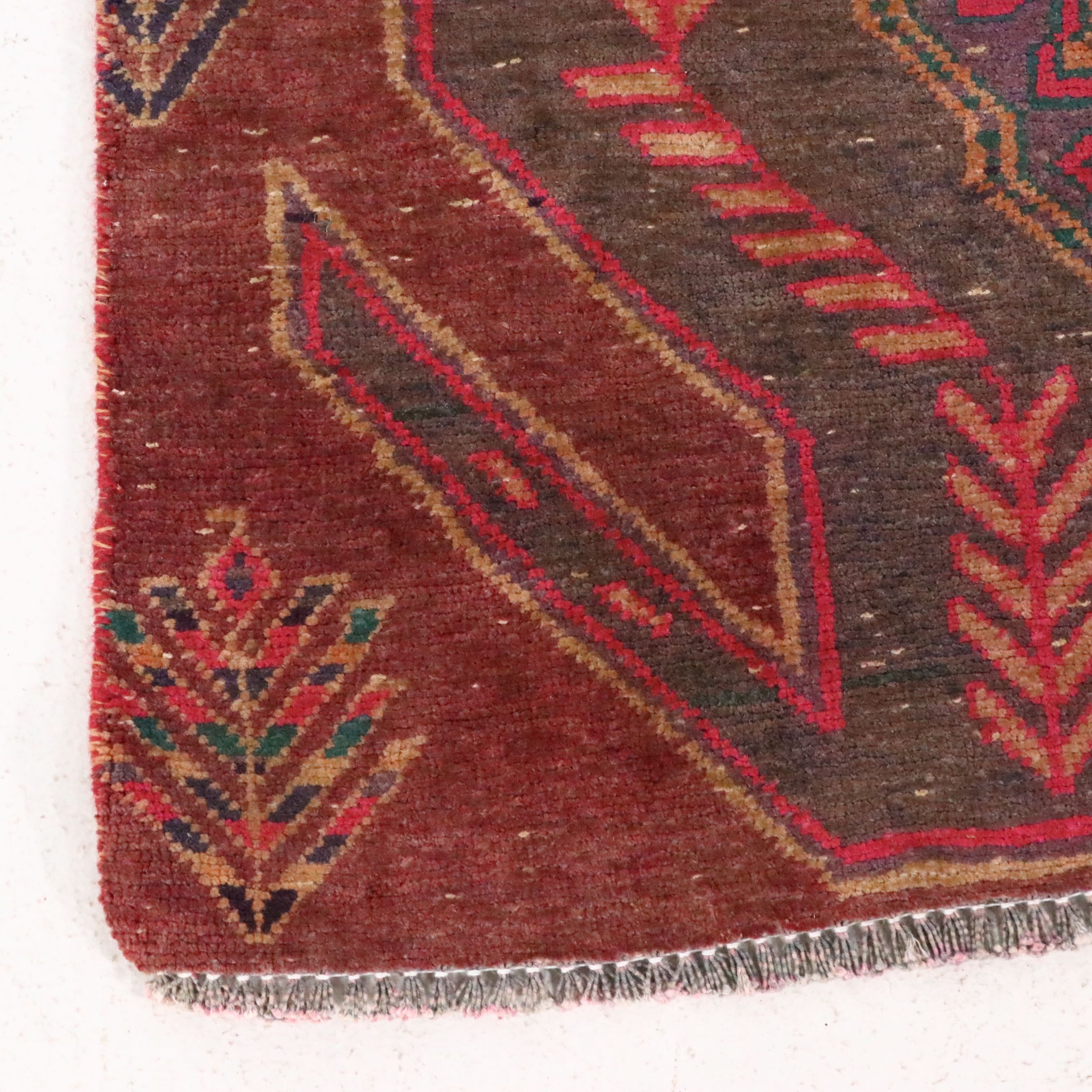 3'1 x 7'8 Hand-Knotted Caucasian Lenkoran Long Rug