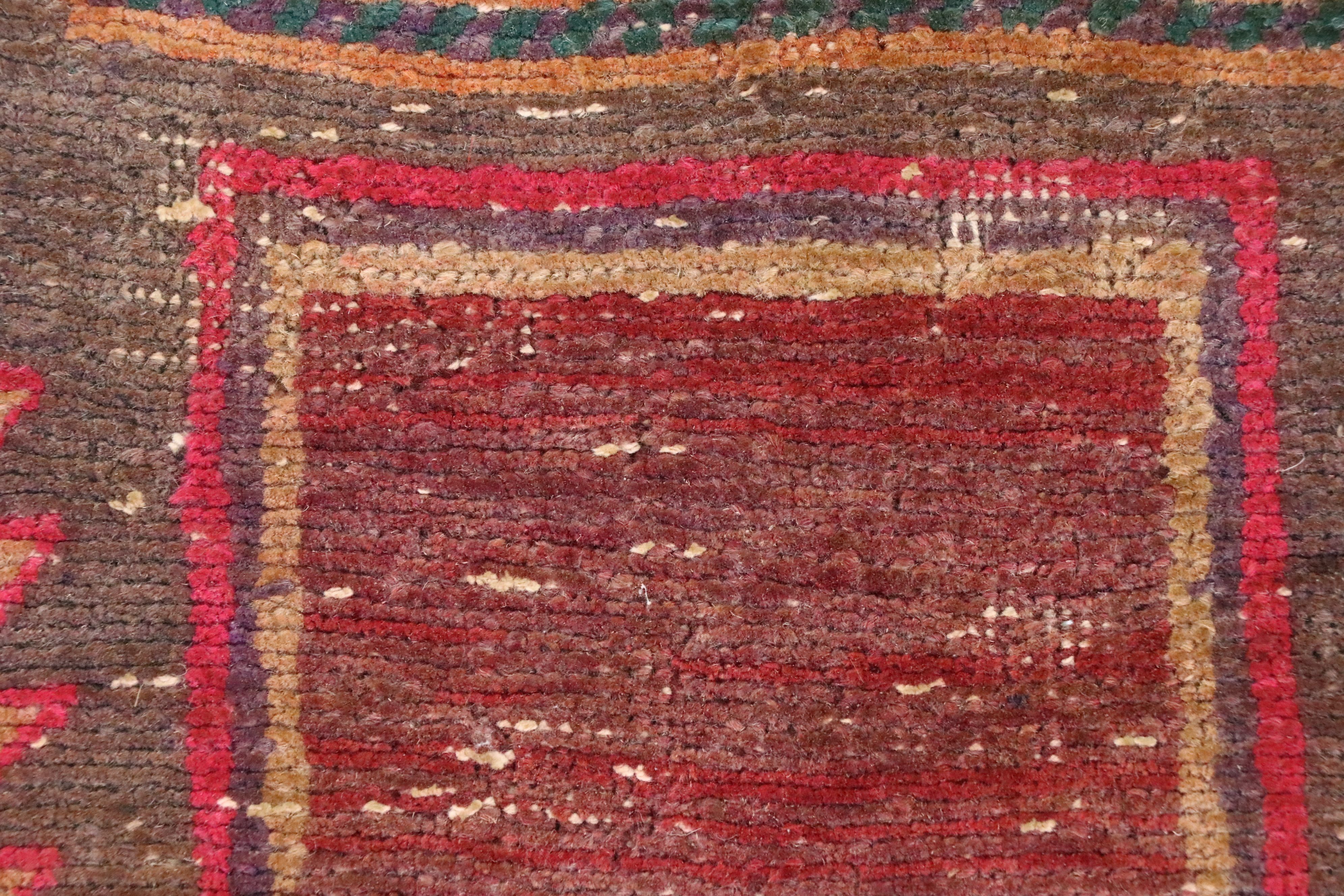 3'1 x 7'8 Hand-Knotted Caucasian Lenkoran Long Rug