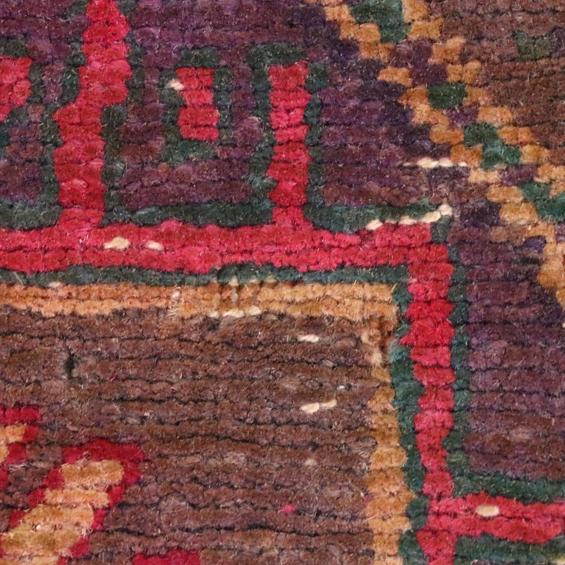 3'1 x 7'8 Hand-Knotted Caucasian Lenkoran Long Rug