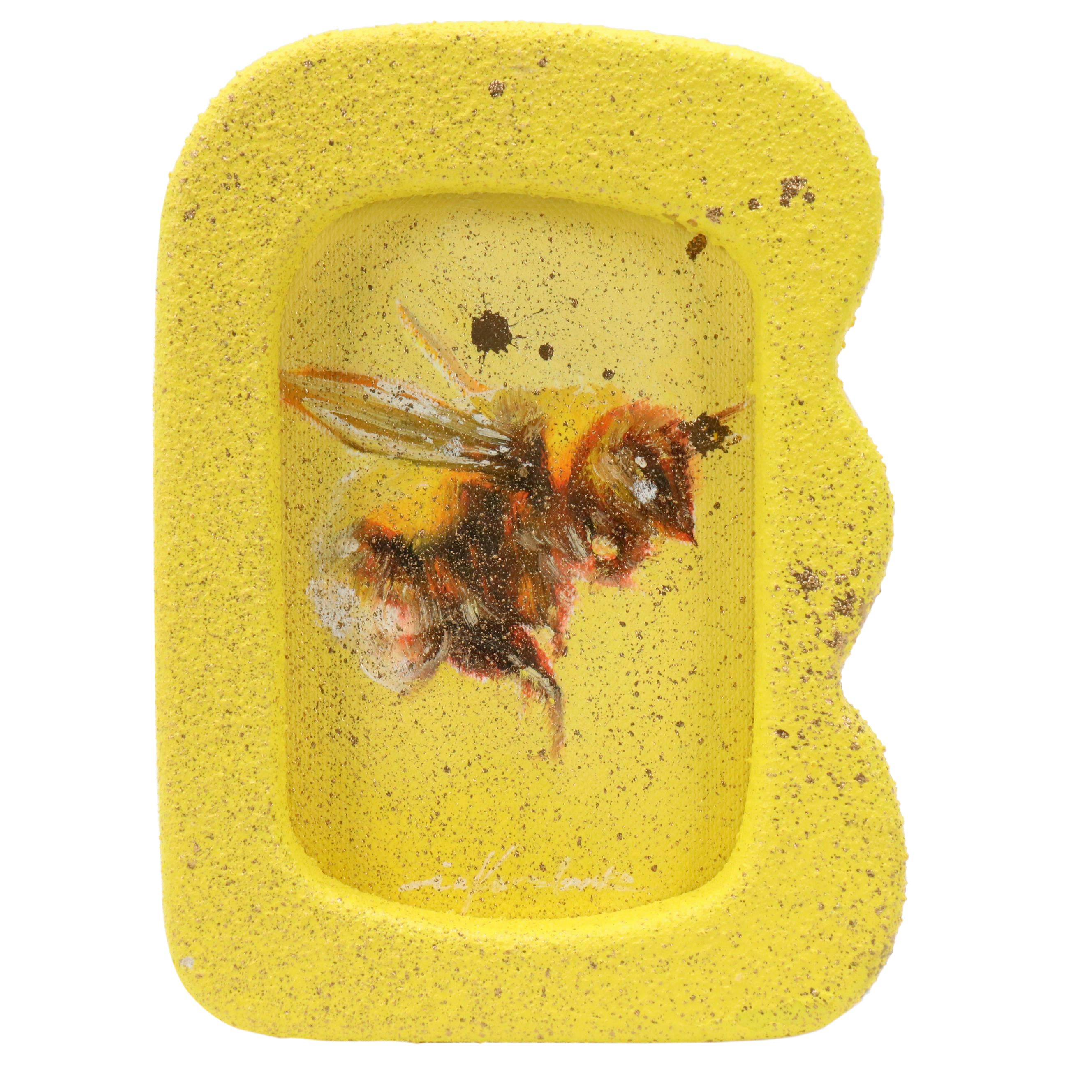 Inga Kovalenko Oil Painting of Bumblebee, 2025