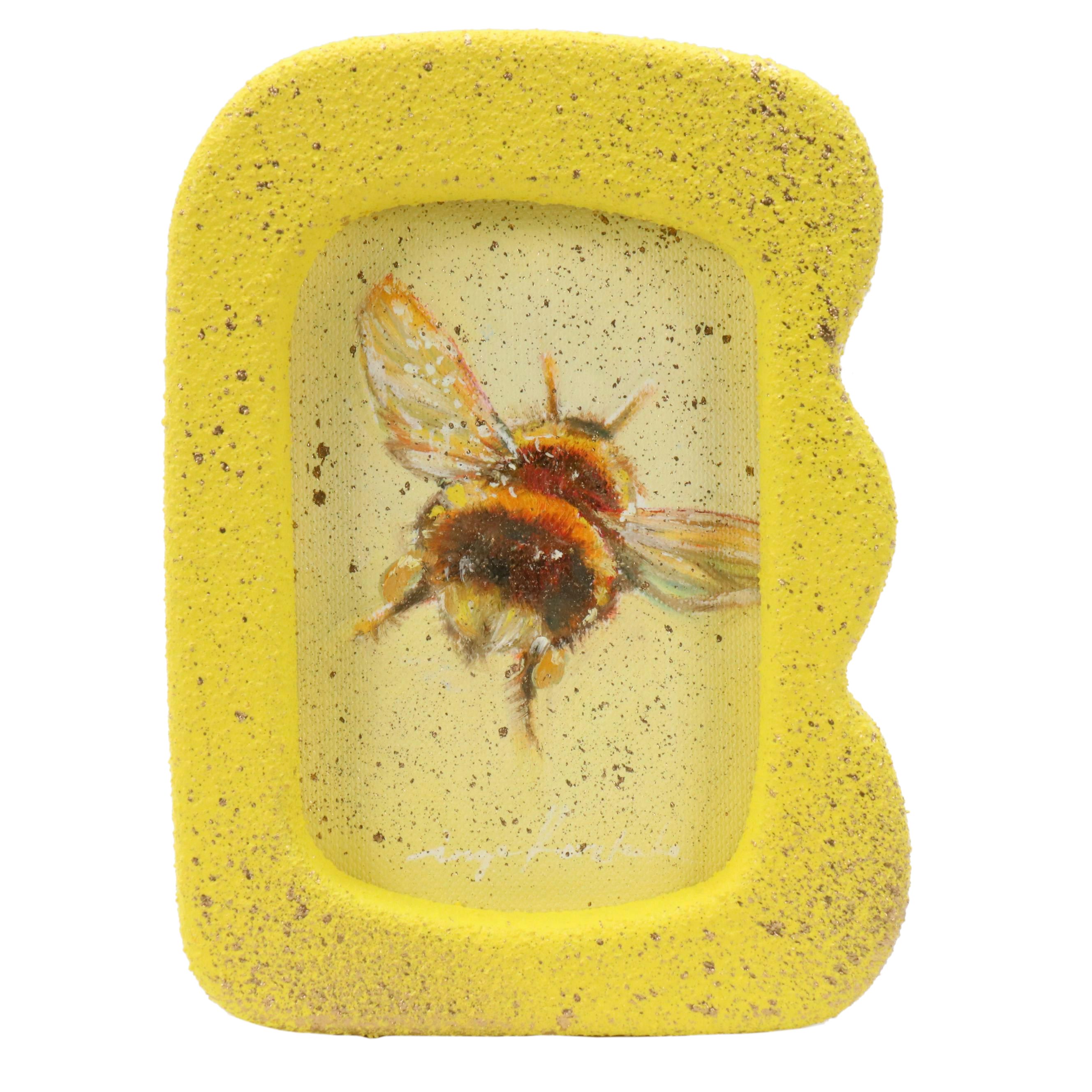 Inga Kovalenko Oil Painting of Bumblebee, 2025