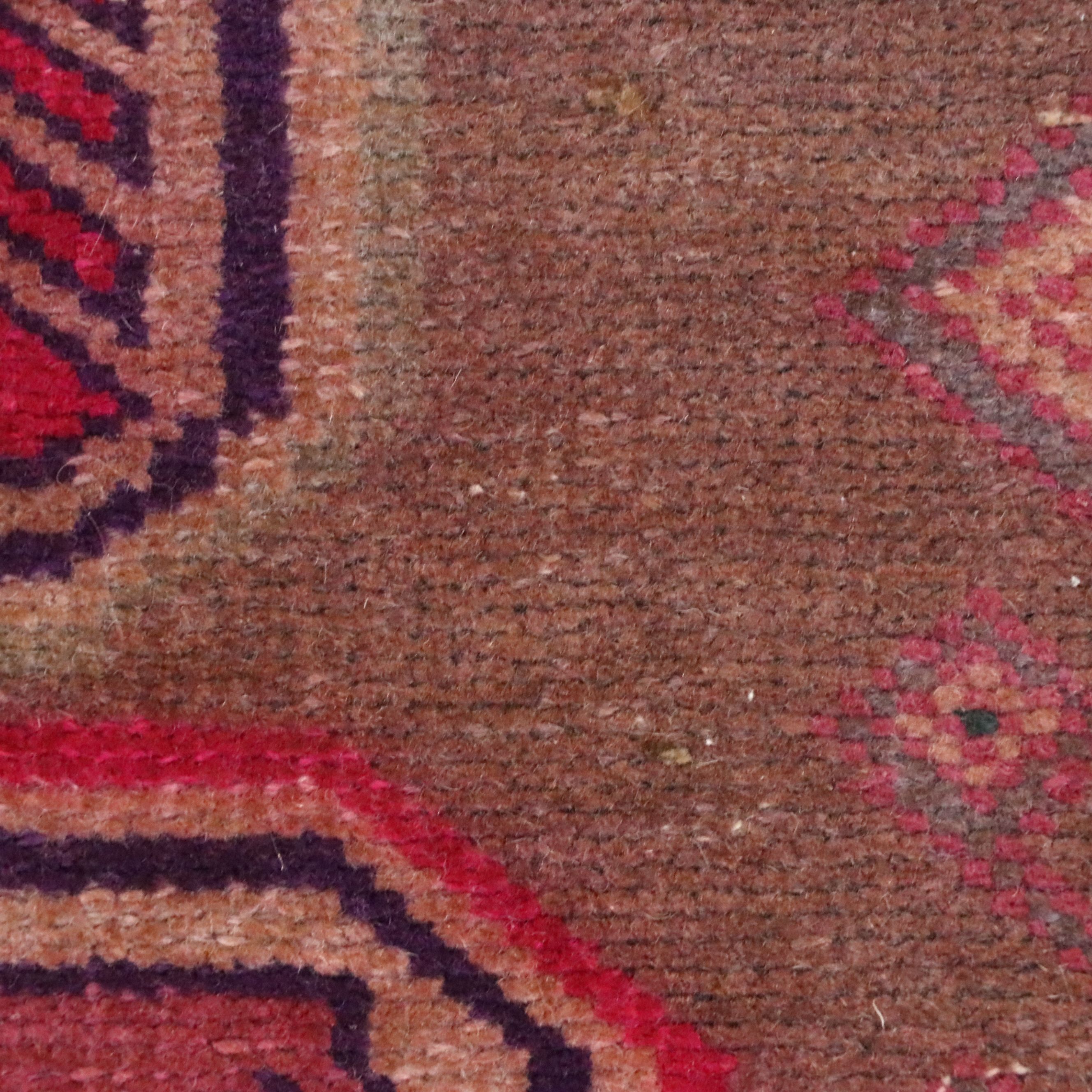2'8 x 6' Hand-Knotted Caucasian Lenkoran Remnant Carpet Runner
