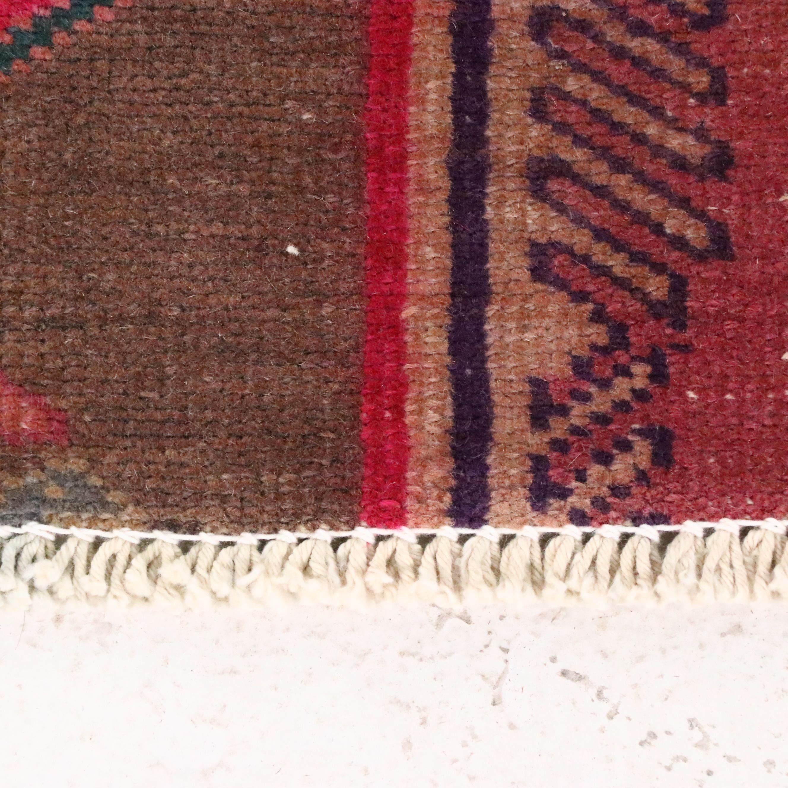 2'8 x 6' Hand-Knotted Caucasian Lenkoran Remnant Carpet Runner