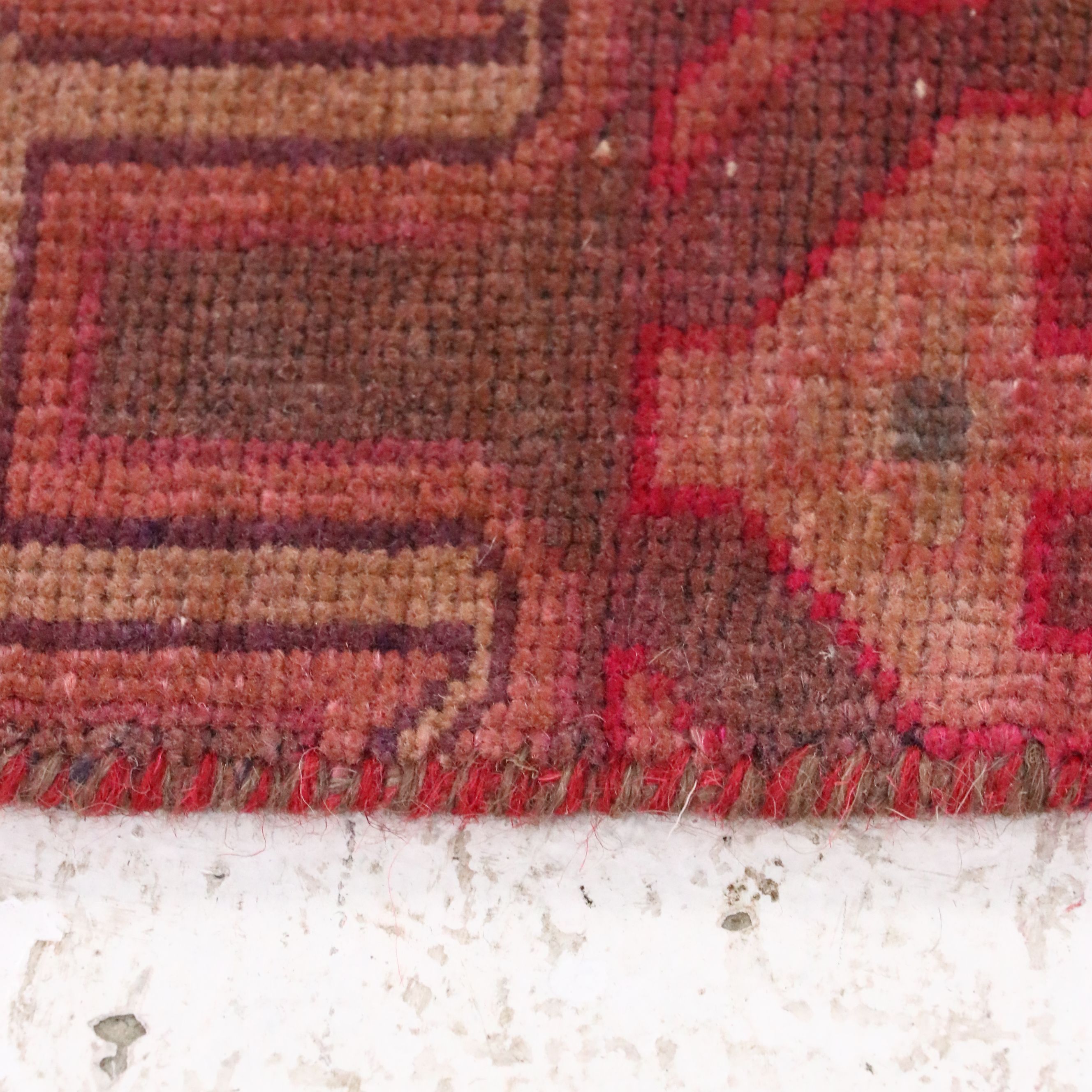 2'8 x 6' Hand-Knotted Caucasian Lenkoran Remnant Carpet Runner