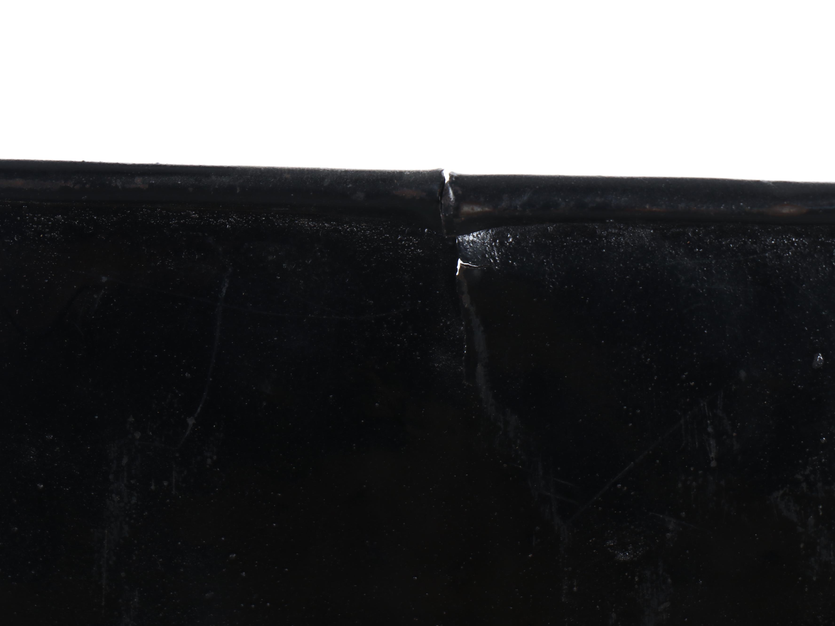 Painted Metal Coal Hod with Fireplace Tool Set, Early to Mid-20th Century