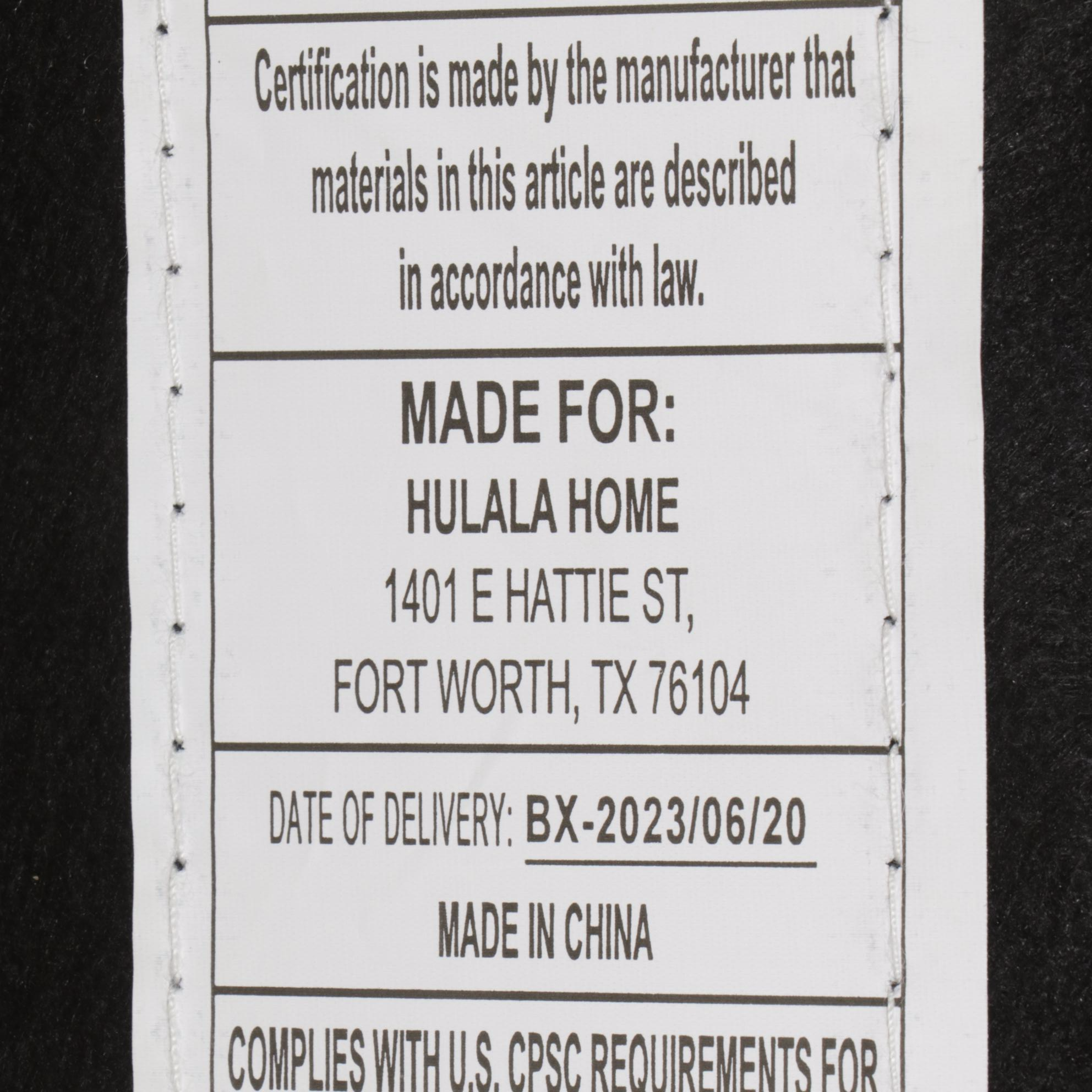 Hulala Home Contemporary Upholstered Swivel Office Chair, 2023