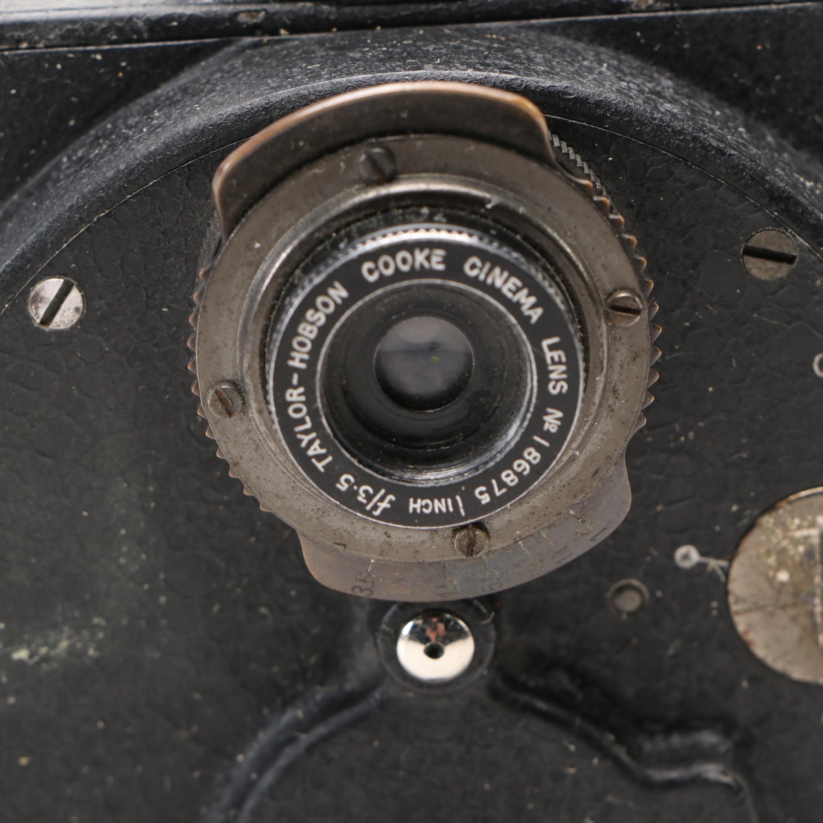 Bell & Howell Filmo Automatic Model 70 Motion Picture Camera with Case