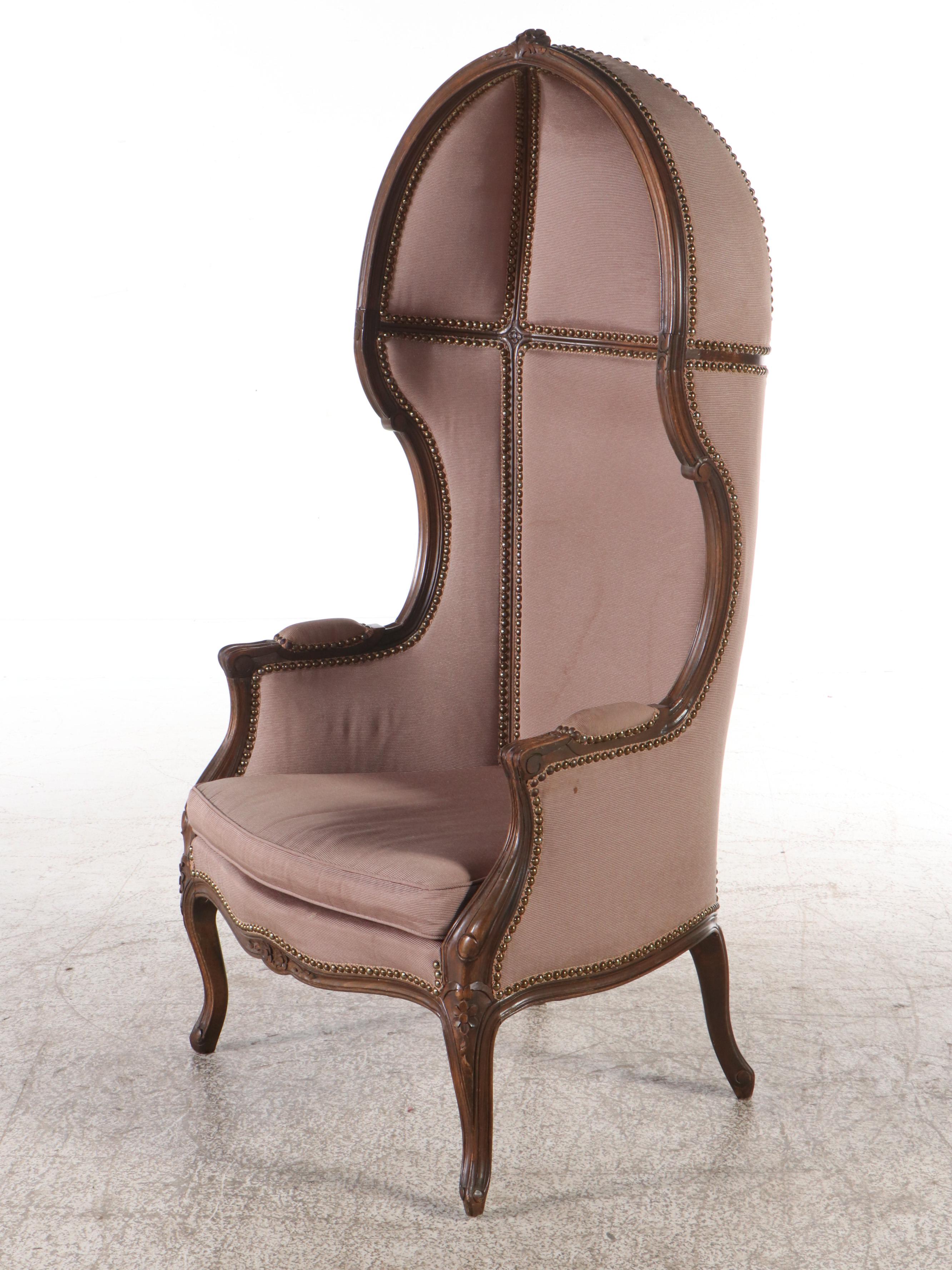 Louis XV Style Balloon Armchair, Early 20th Century