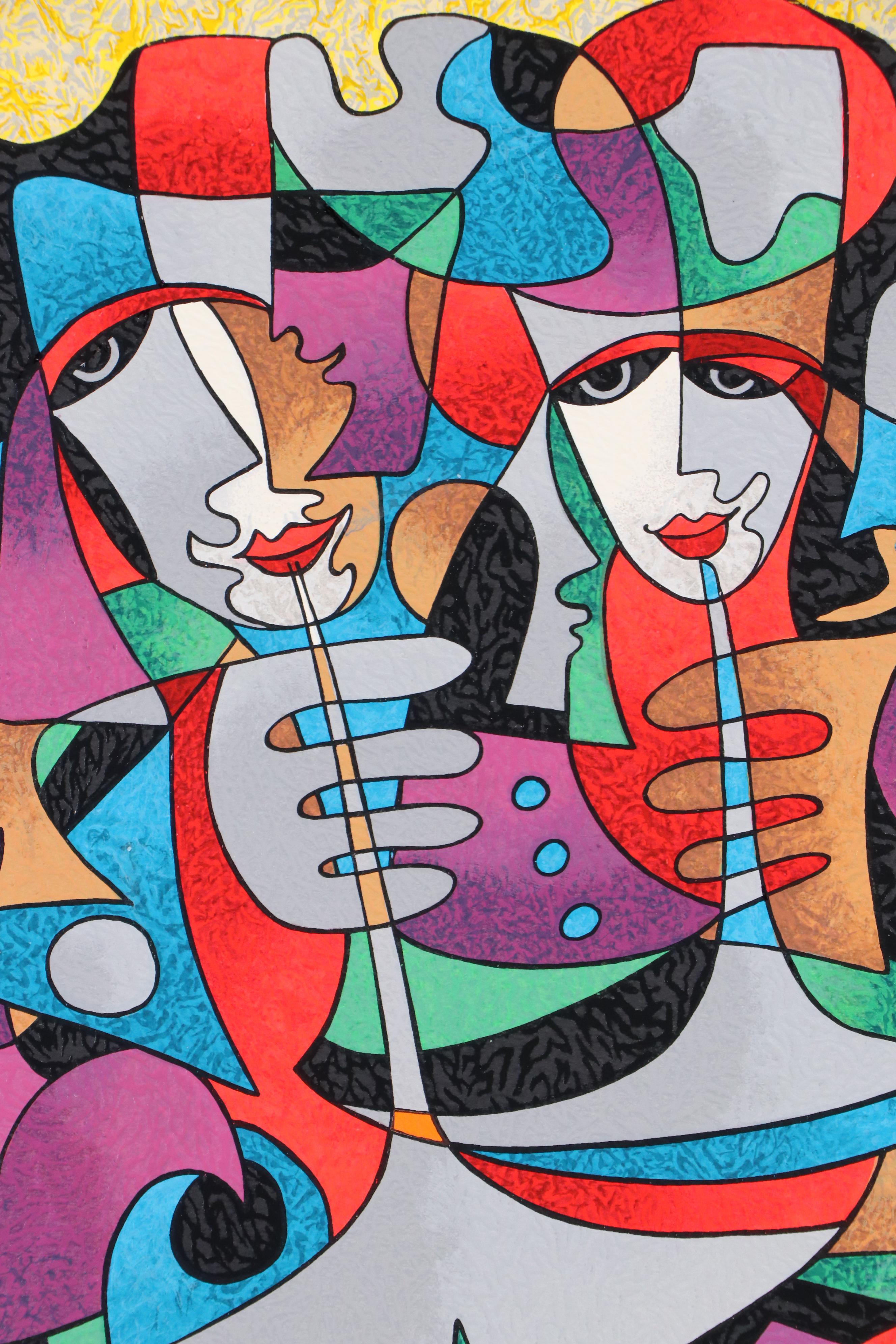 Anatole Krasnyansky Serigraph "Ceremony," 1998