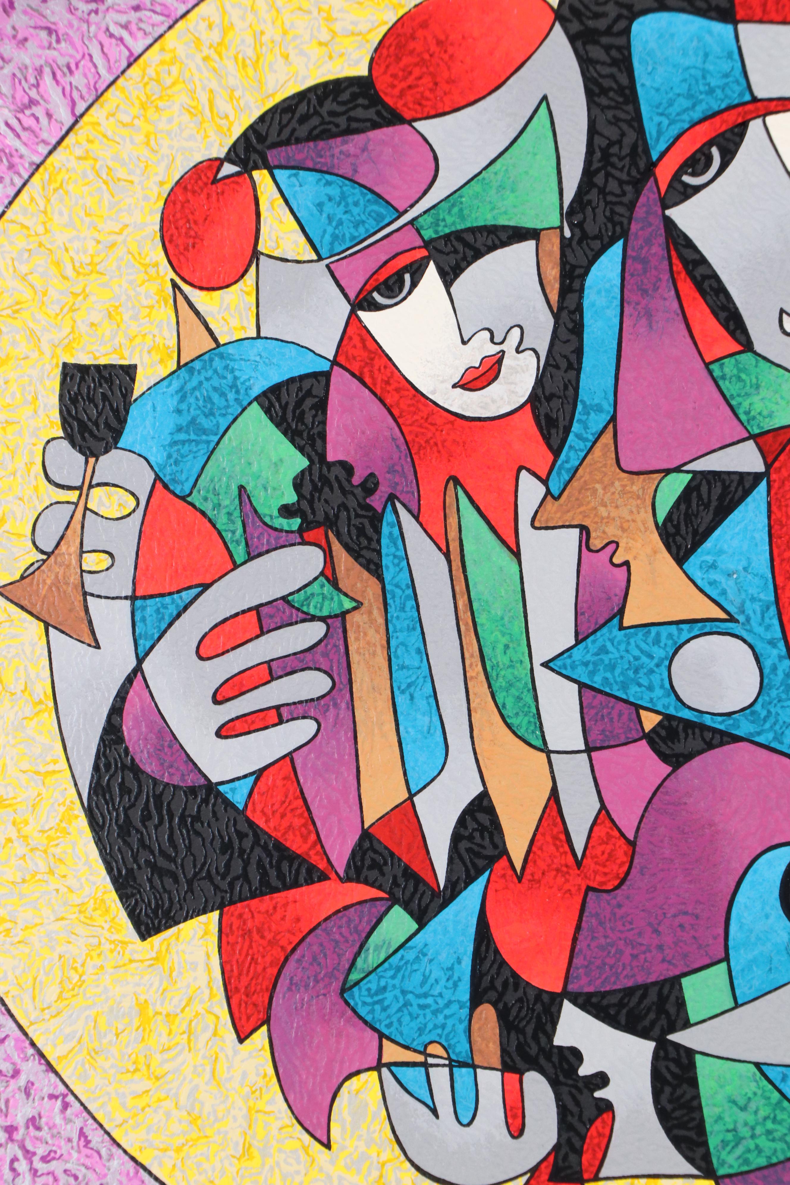 Anatole Krasnyansky Serigraph "Ceremony," 1998