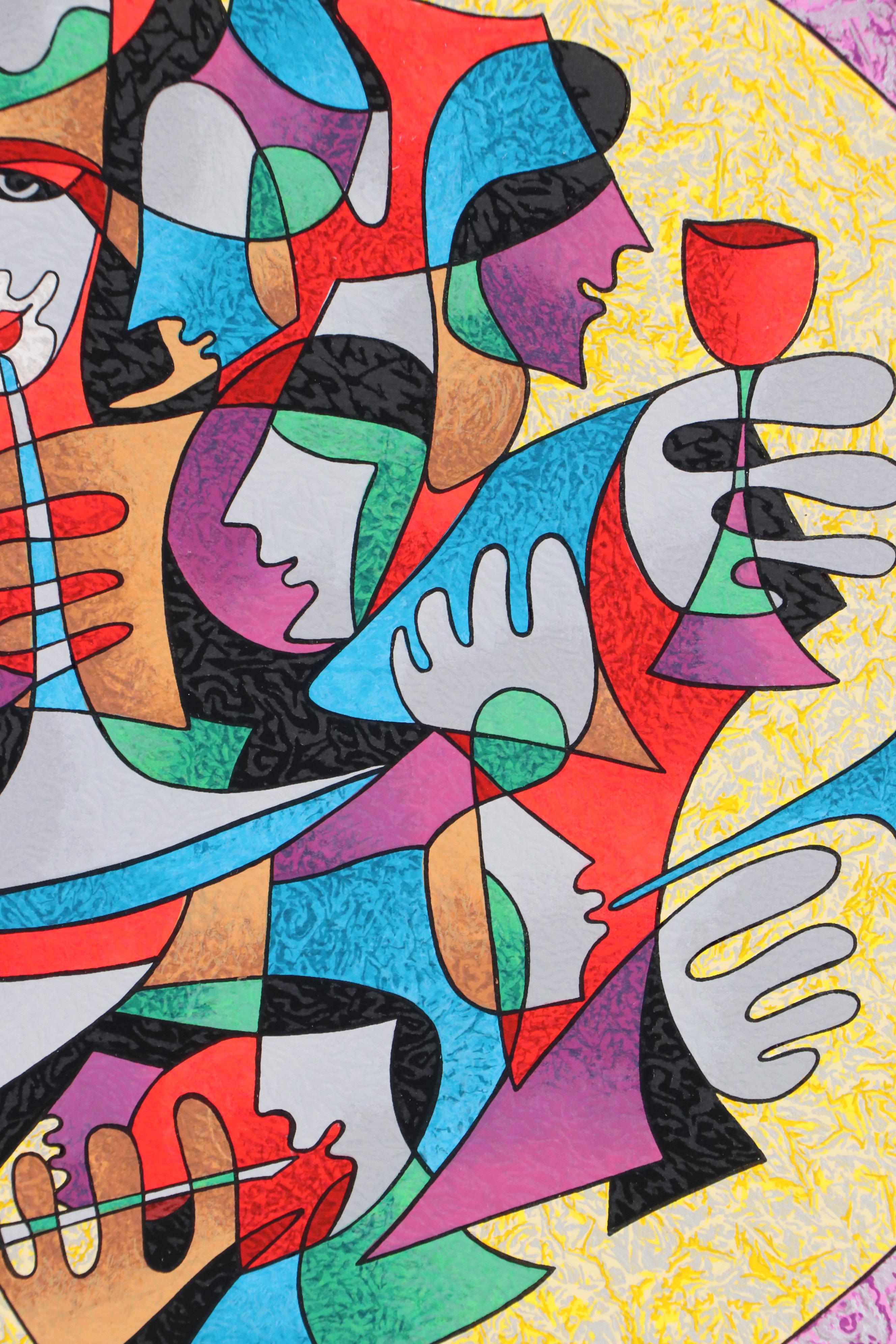 Anatole Krasnyansky Serigraph "Ceremony," 1998