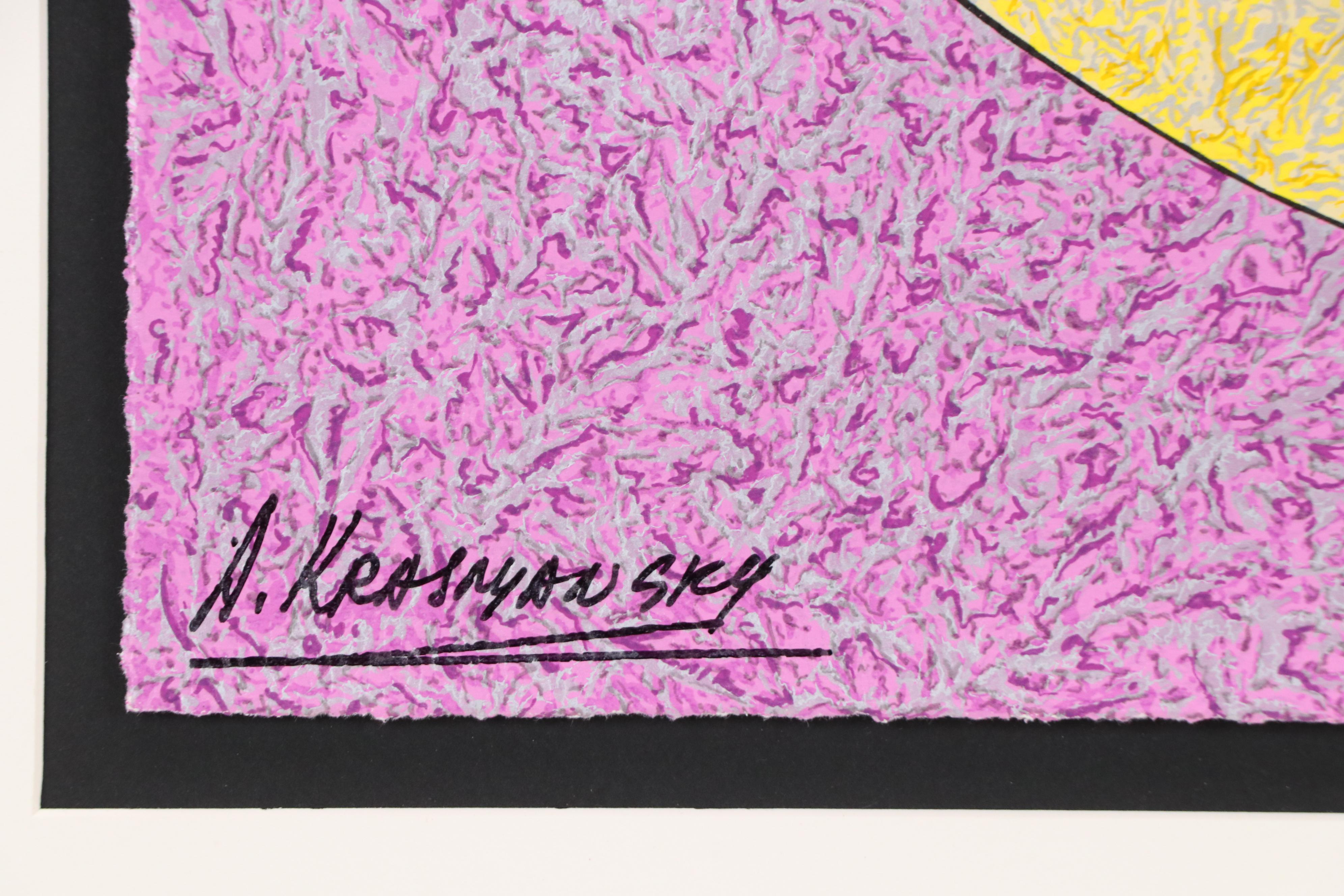 Anatole Krasnyansky Serigraph "Ceremony," 1998