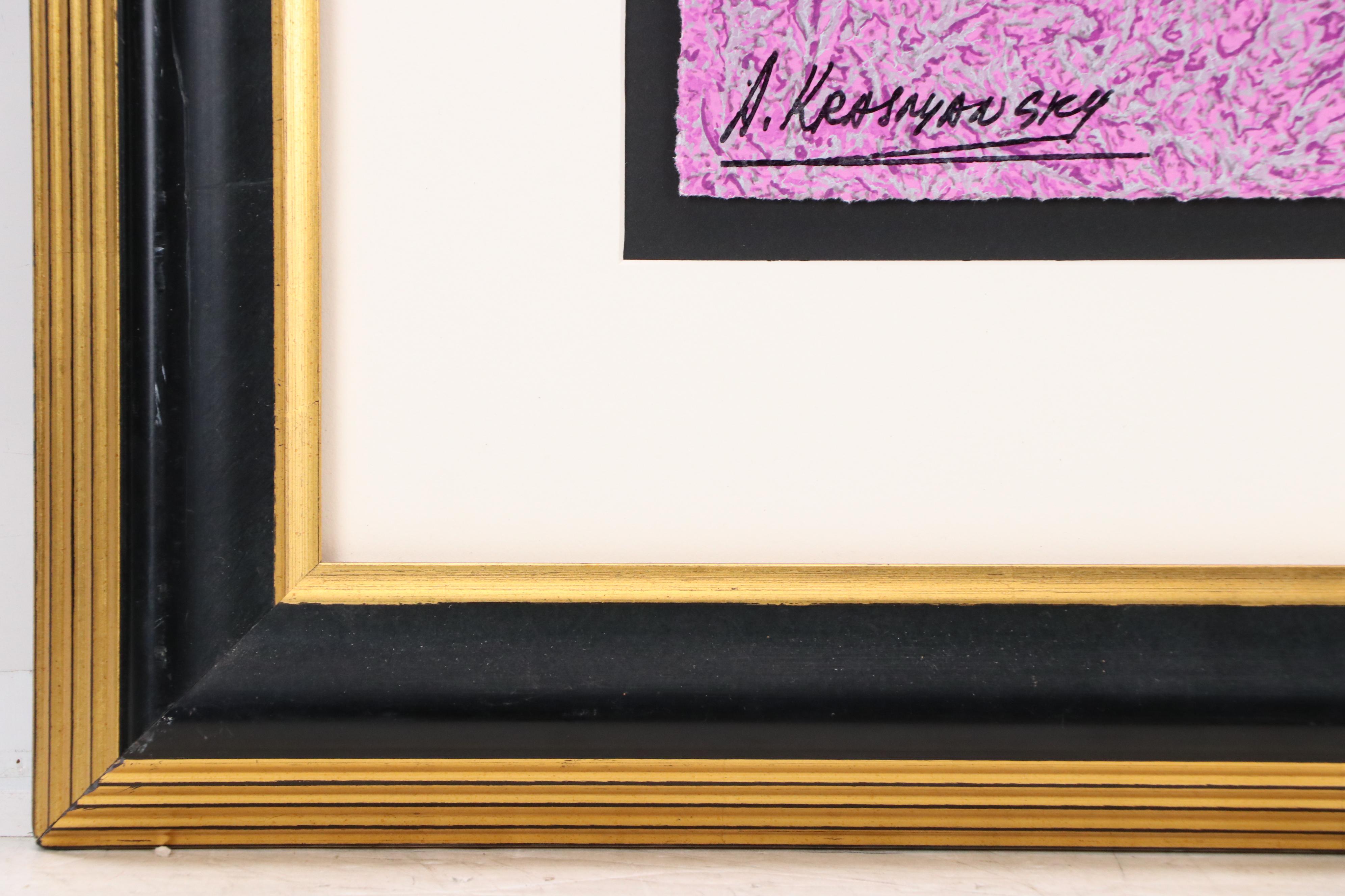 Anatole Krasnyansky Serigraph "Ceremony," 1998