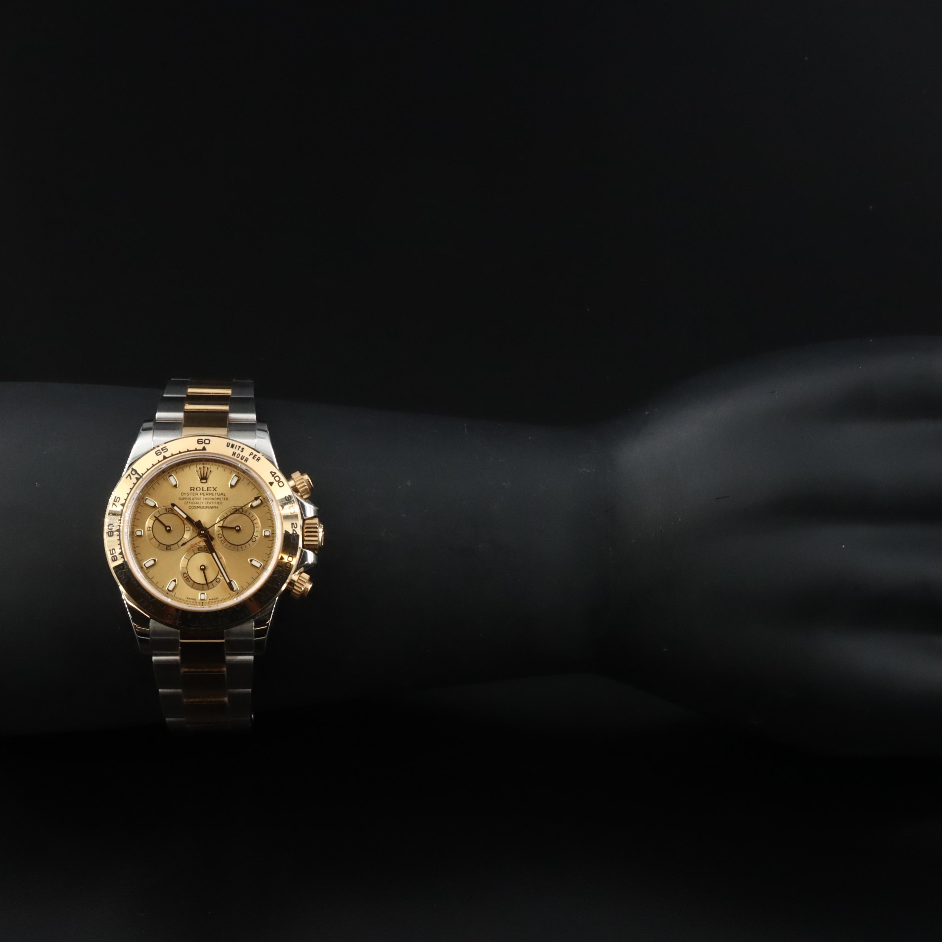 Rolex Cosmograph Daytona 116503 18K Gold & Steel Watch