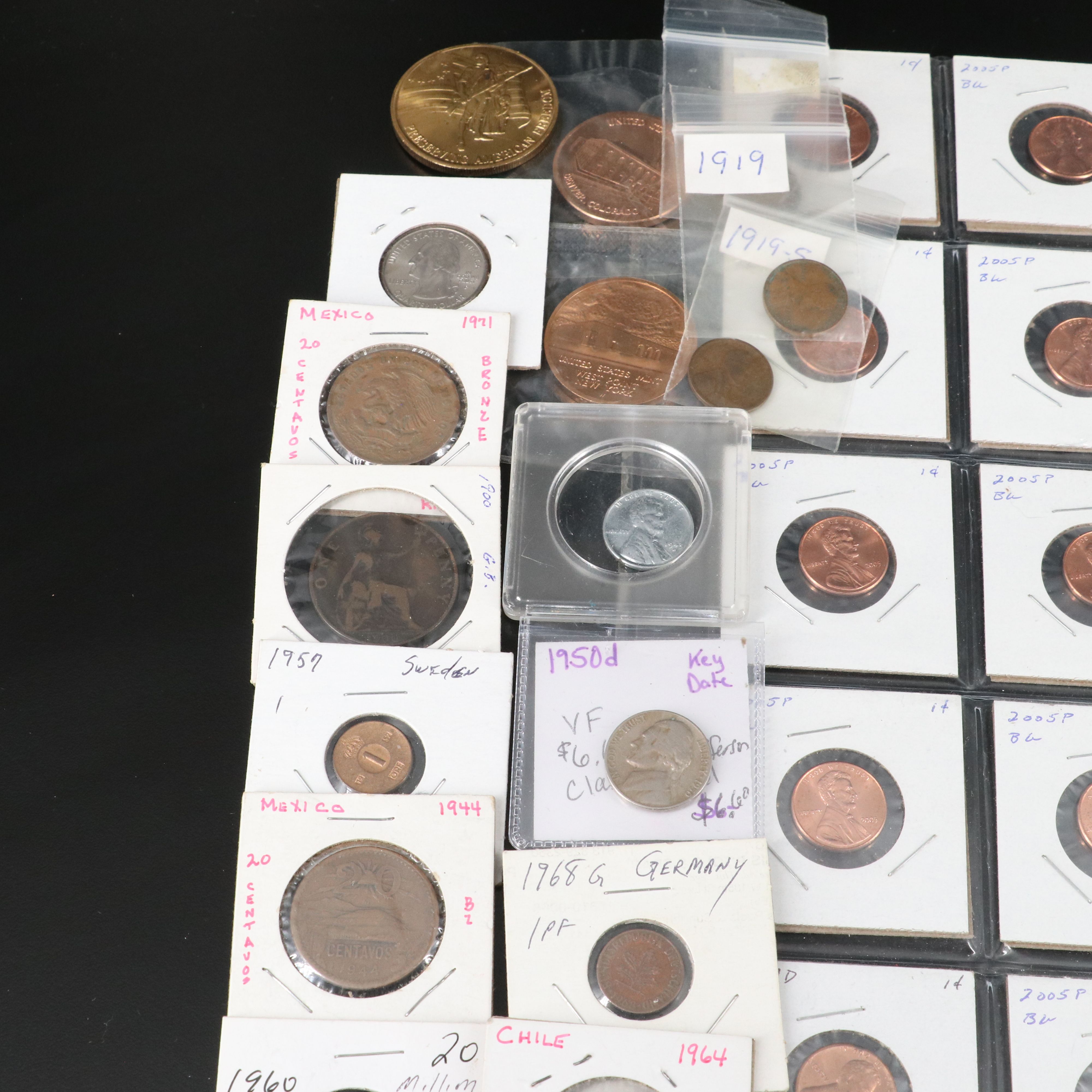 Group of U.S. and Foreign Coins