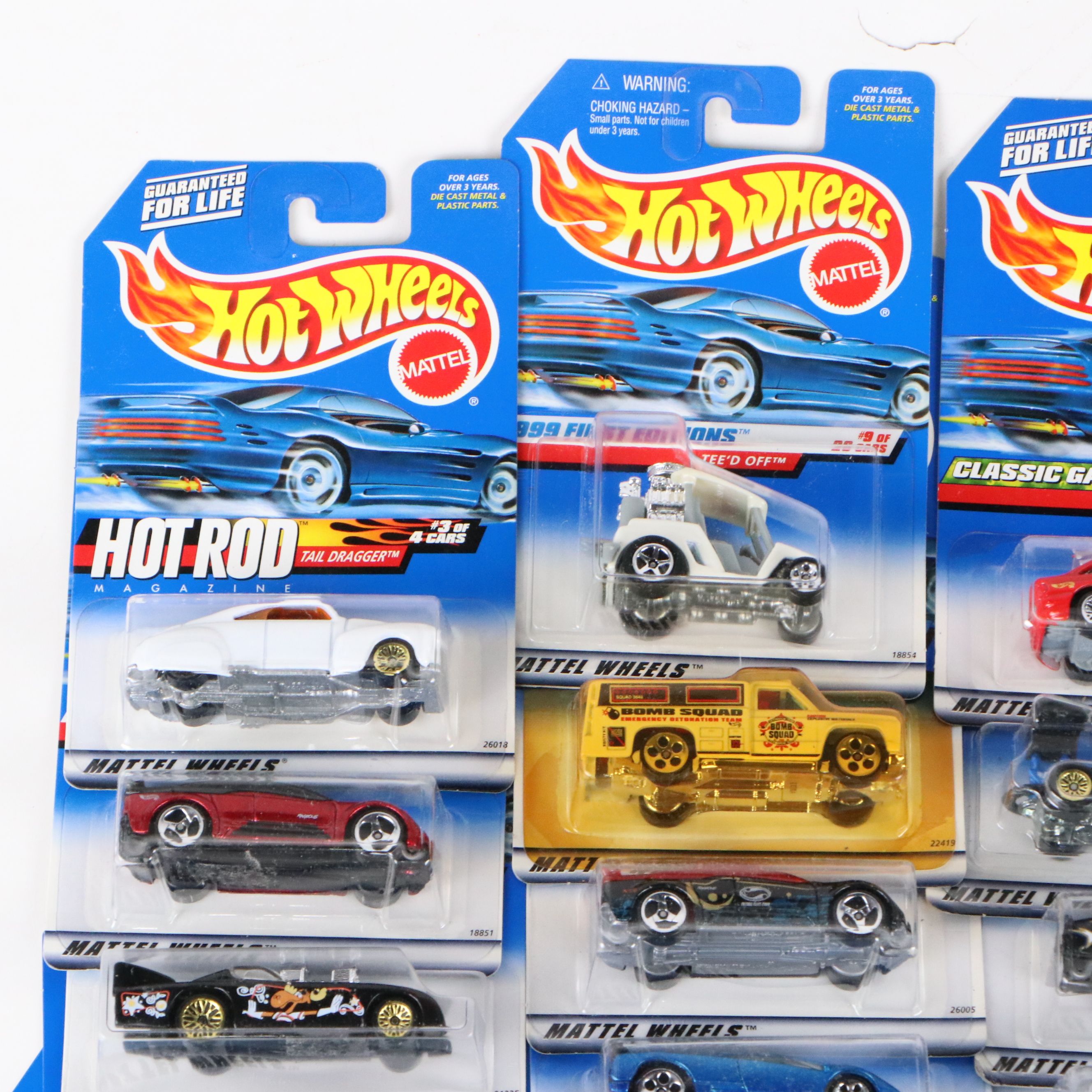 Hot Wheels "Tail Dragger," "Tee'd Off," and More Diecast Vehicles