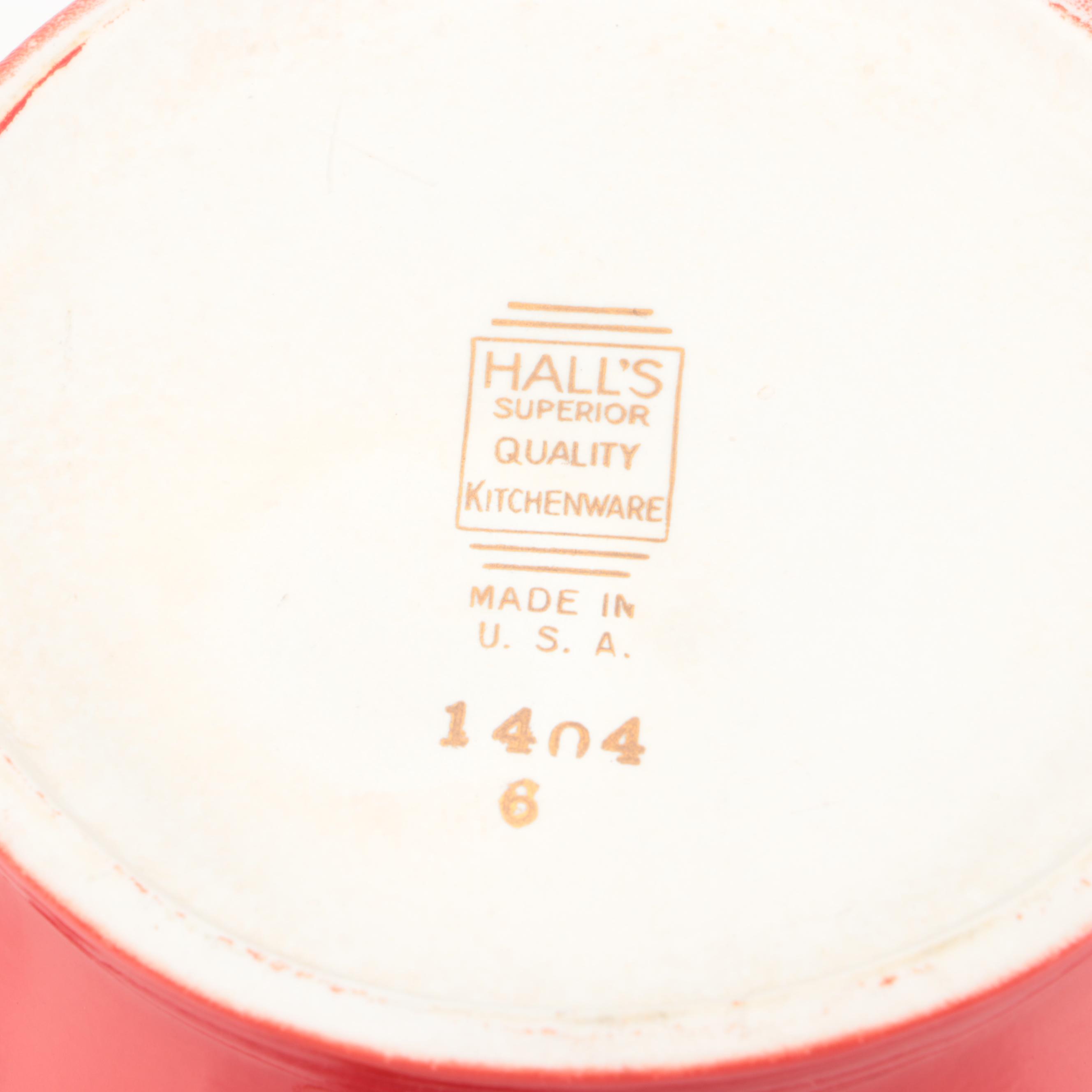 Mid Century Modern Style Ceramic Teapot with Tomato and Strawberry Glass Boxes