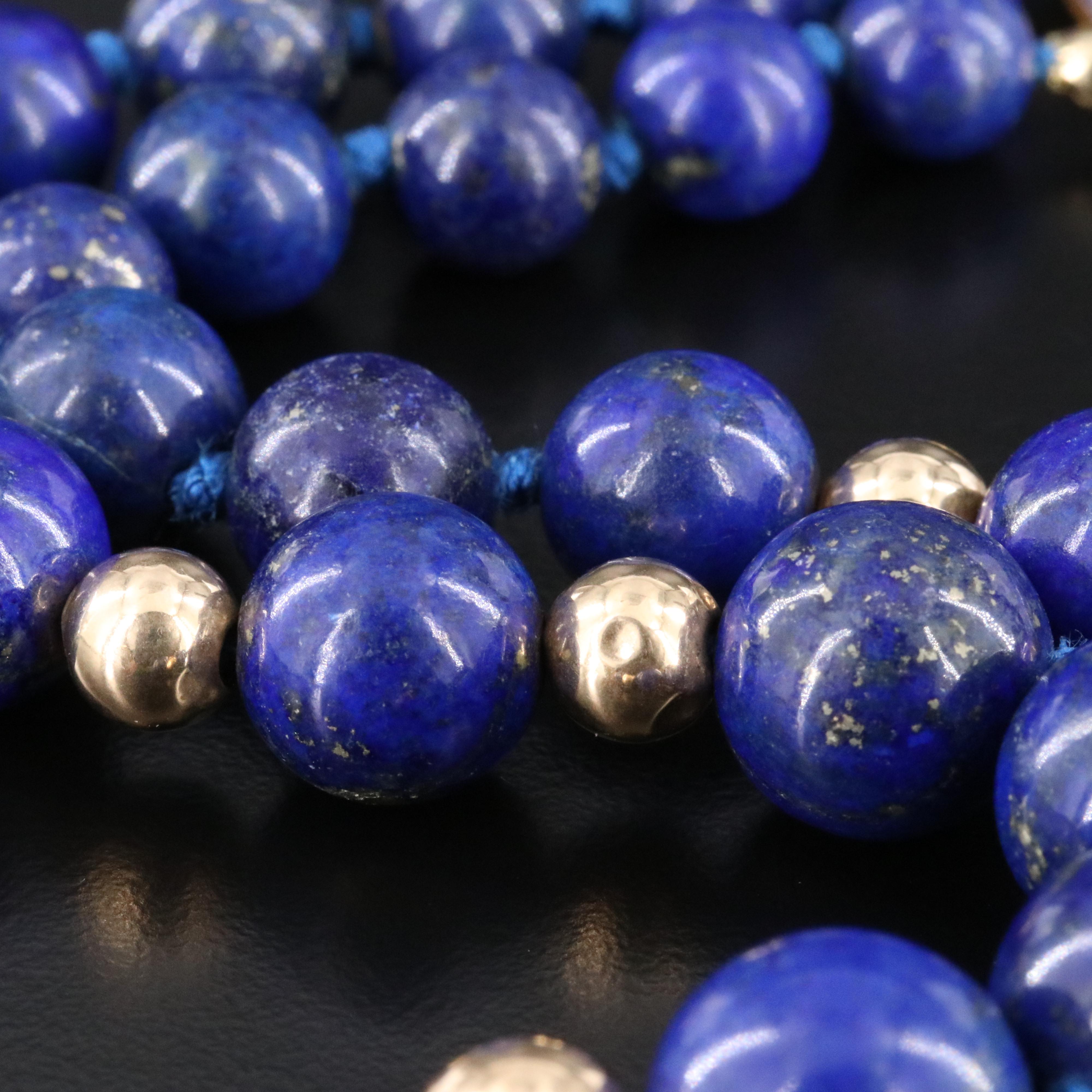14K Lapis Lazuli Necklace