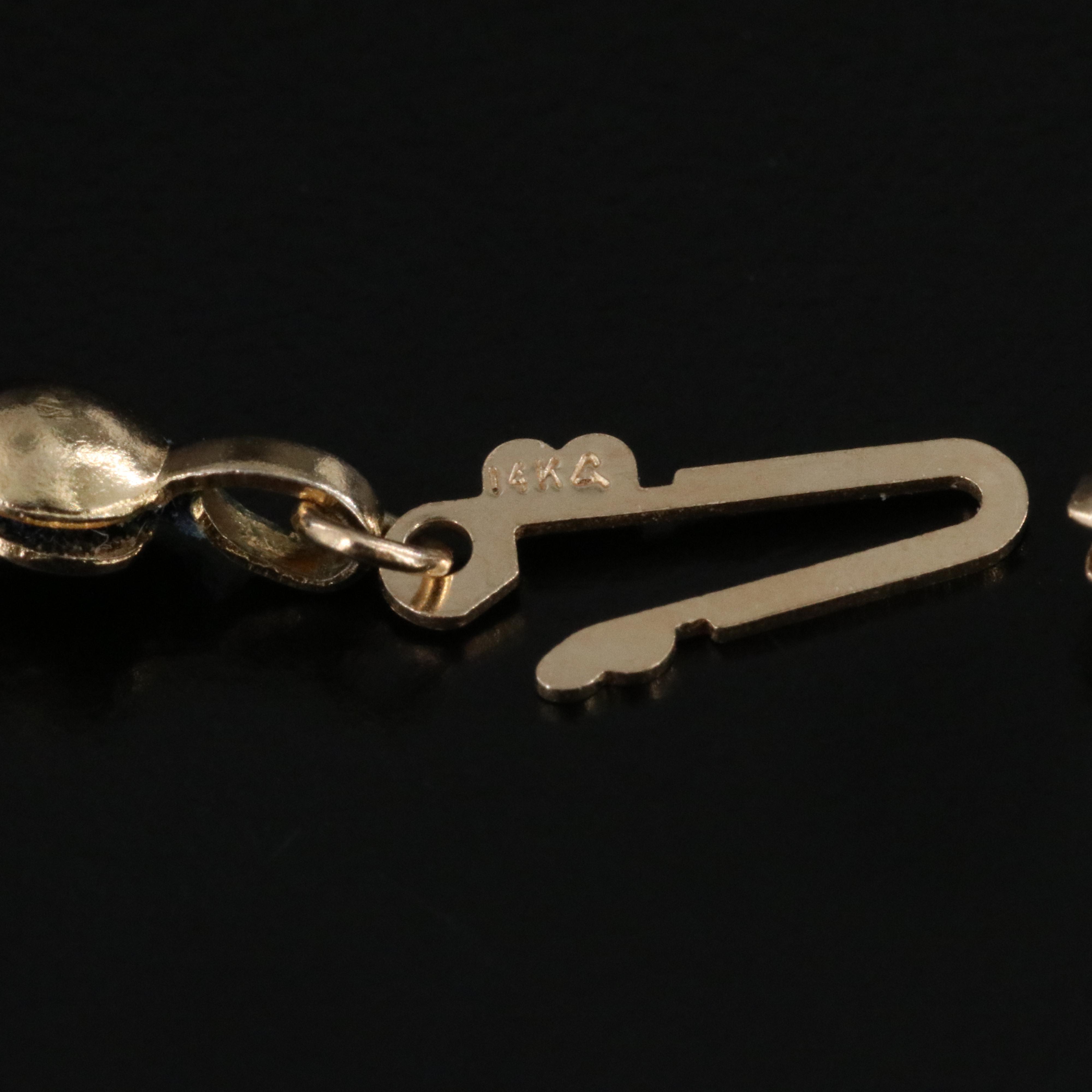 14K Lapis Lazuli Necklace